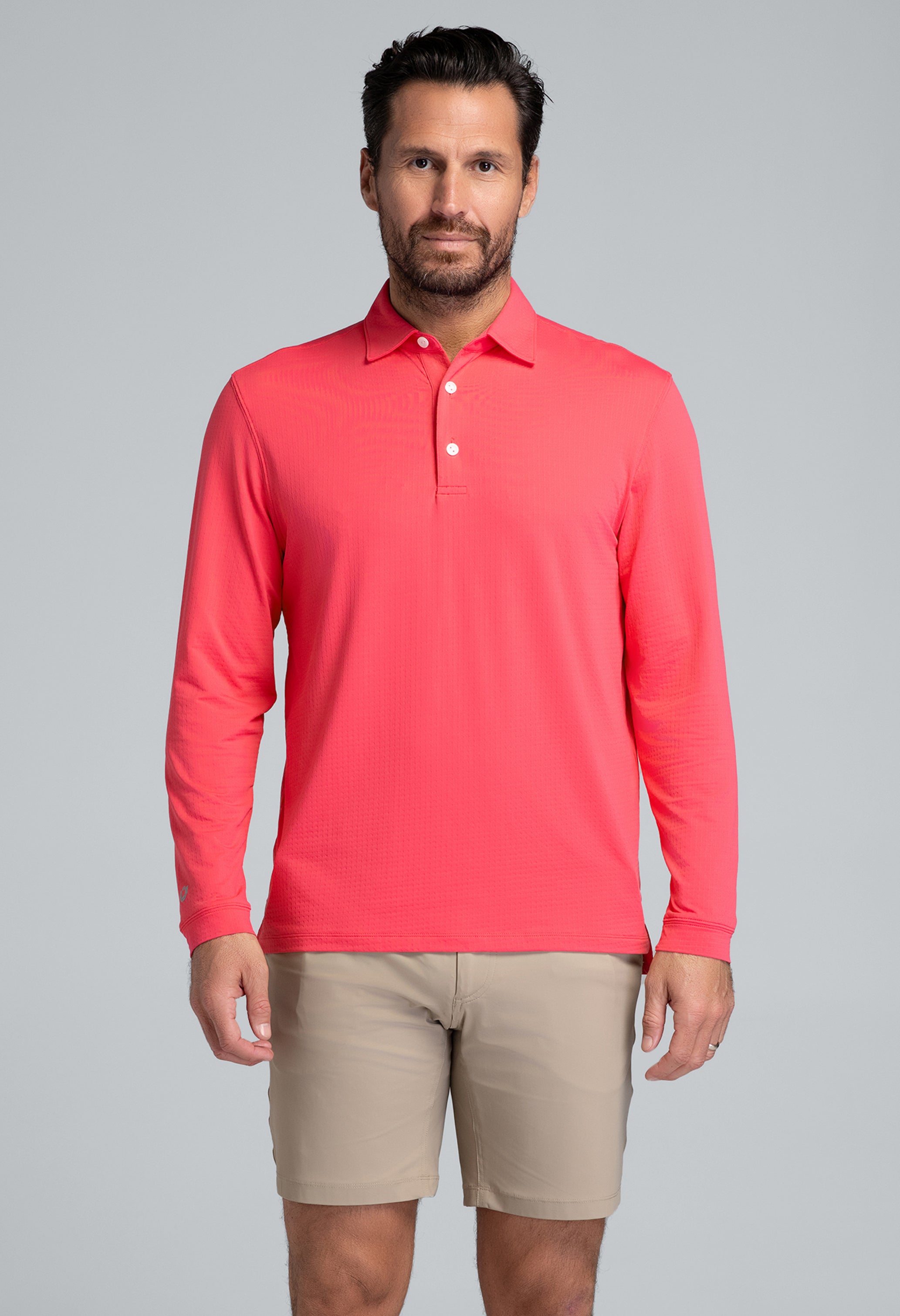Long Sleeve Polo (Modern Fit)