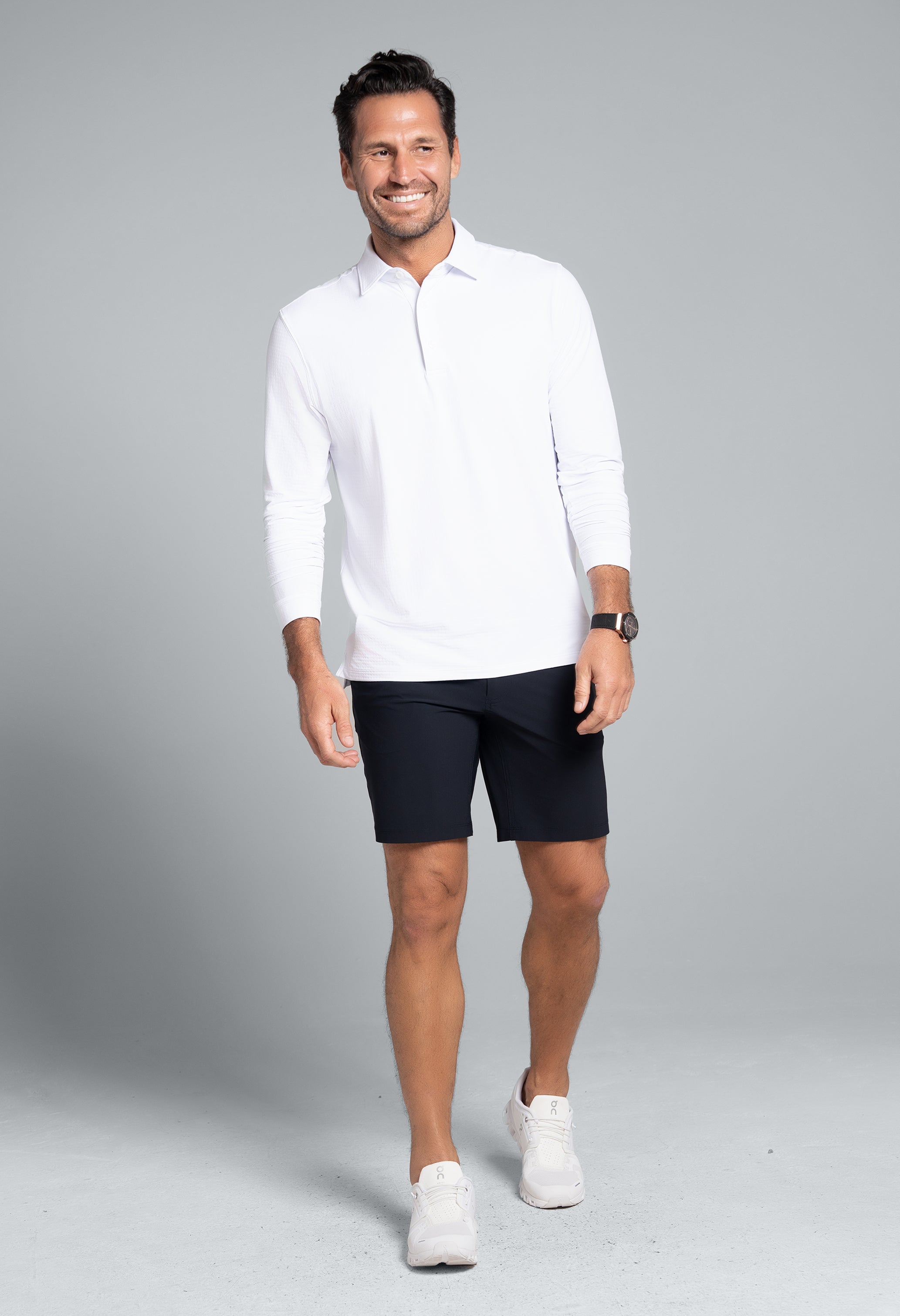 Long Sleeve Polo (Modern Fit)