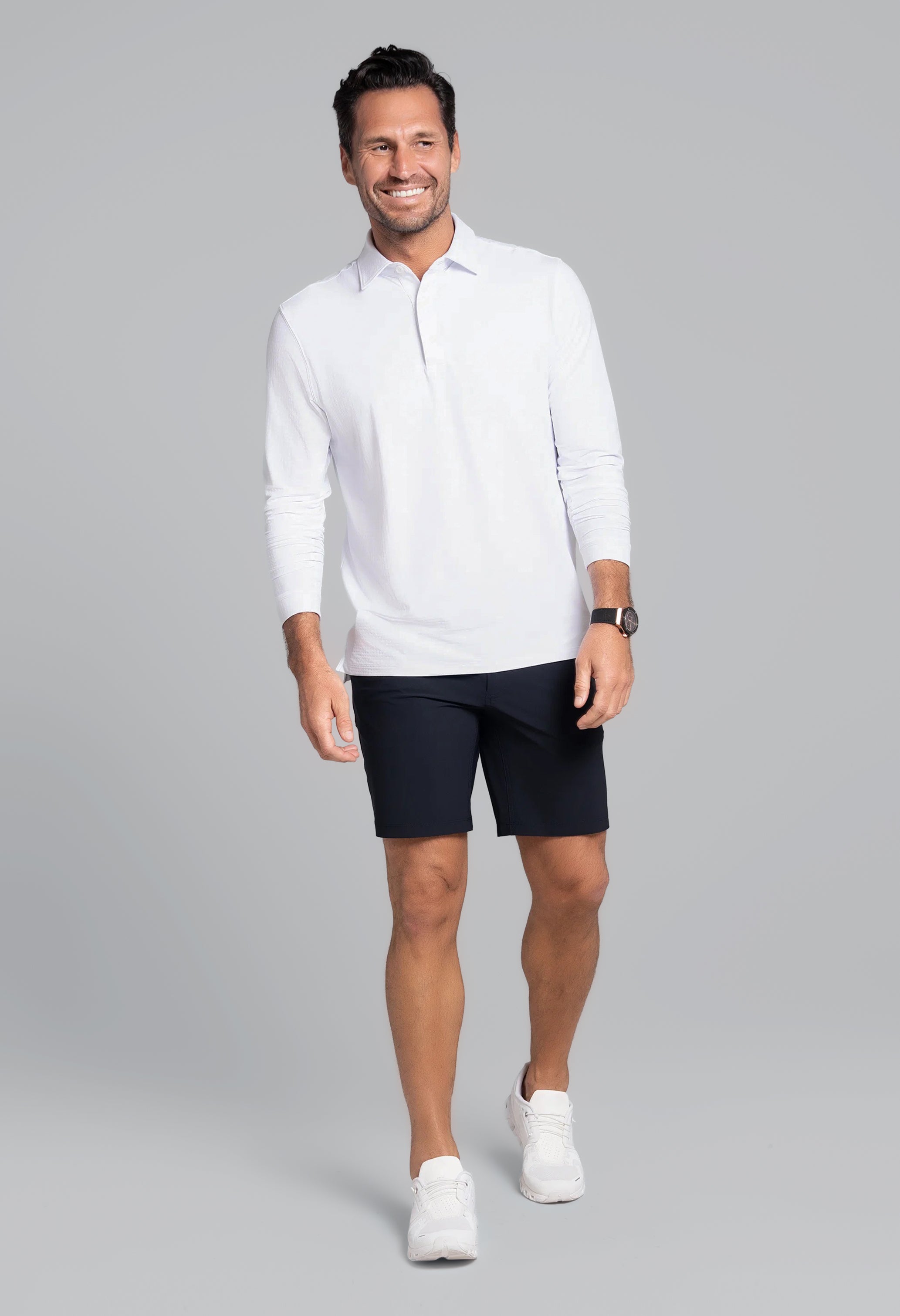 Long Sleeve Polo (Modern Fit)