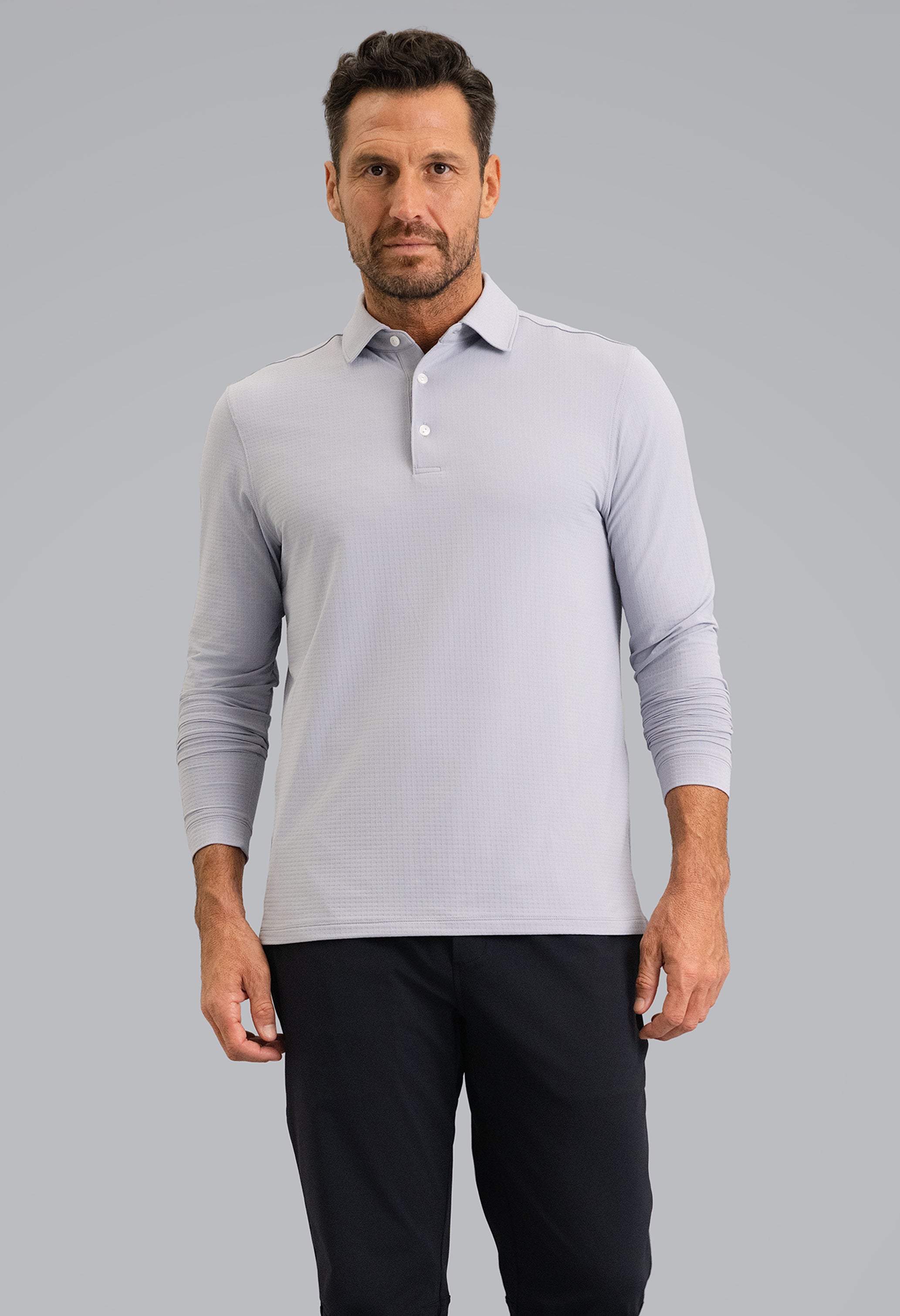 Long Sleeve Polo (Modern Fit)
