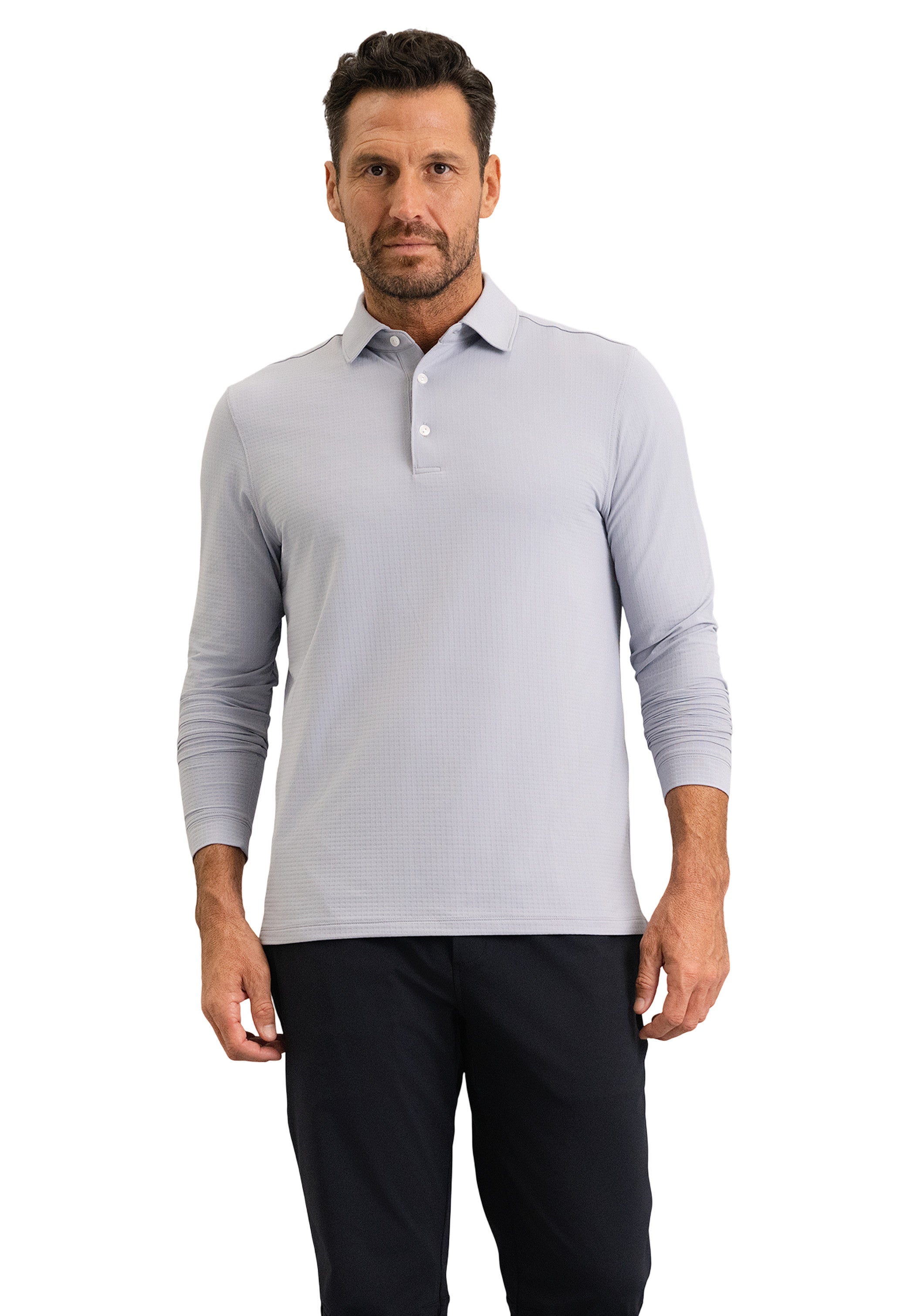 Long Sleeve Polo (Modern Fit)