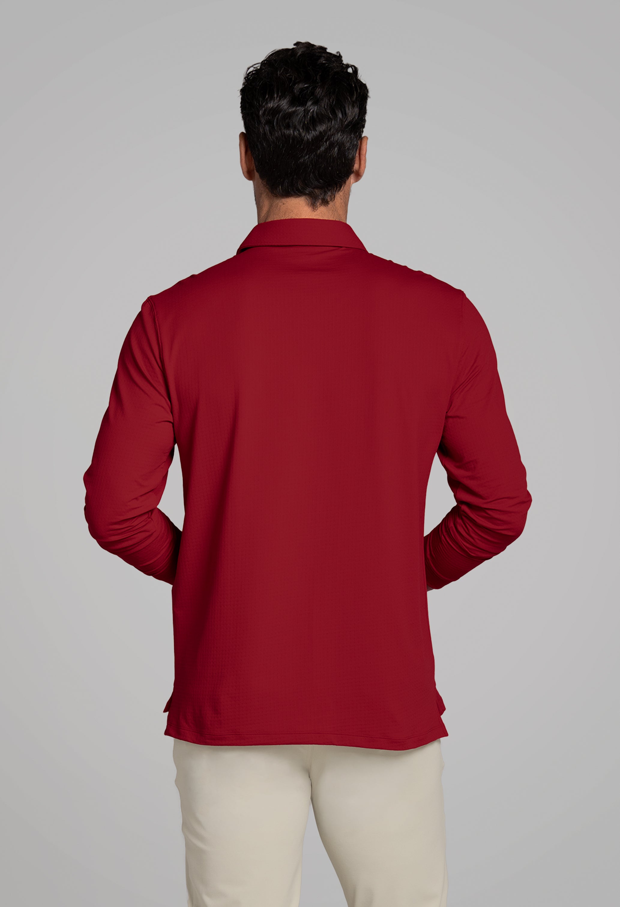 Long Sleeve Polo (Modern Fit)