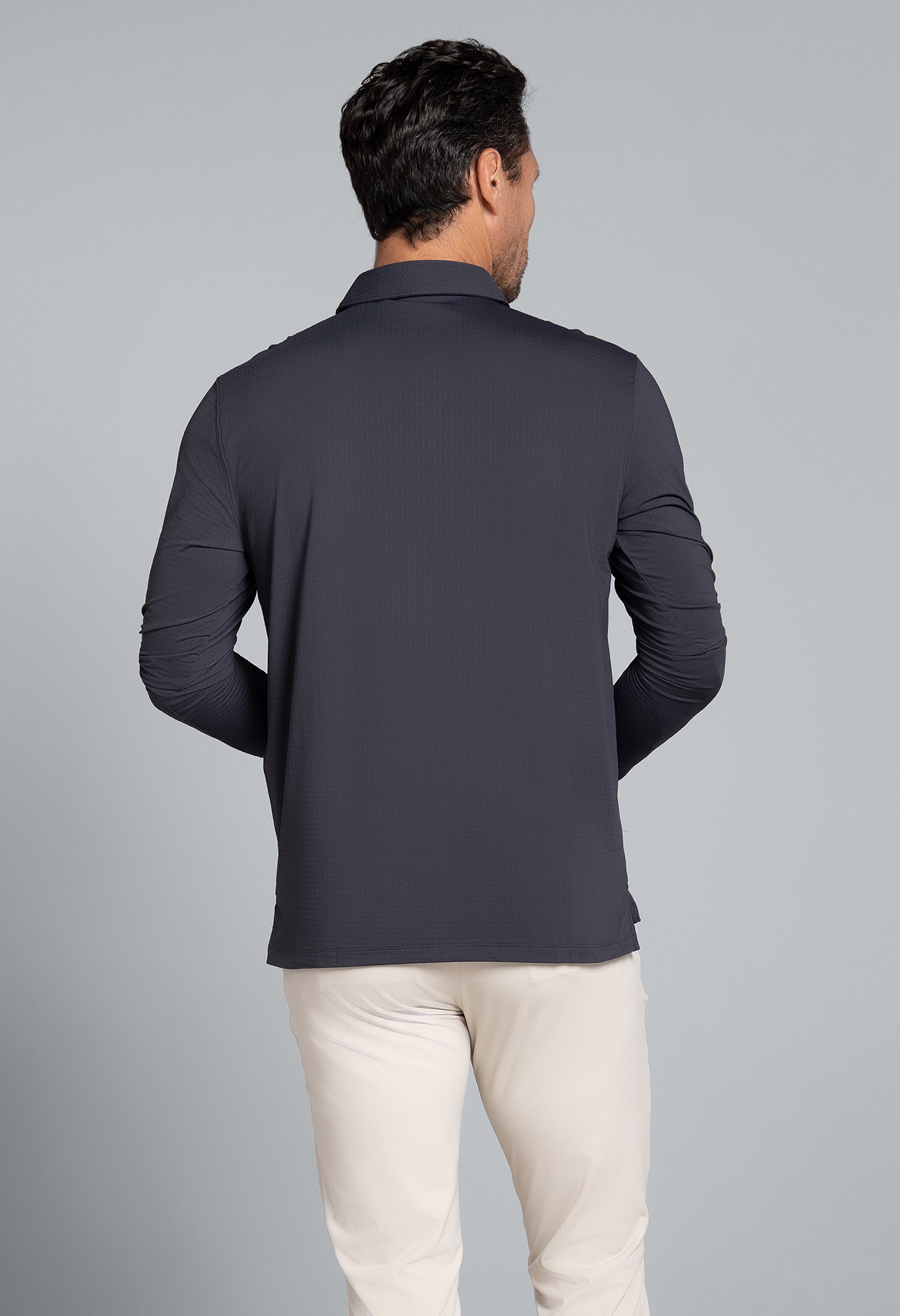 Long Sleeve Polo (Modern Fit)