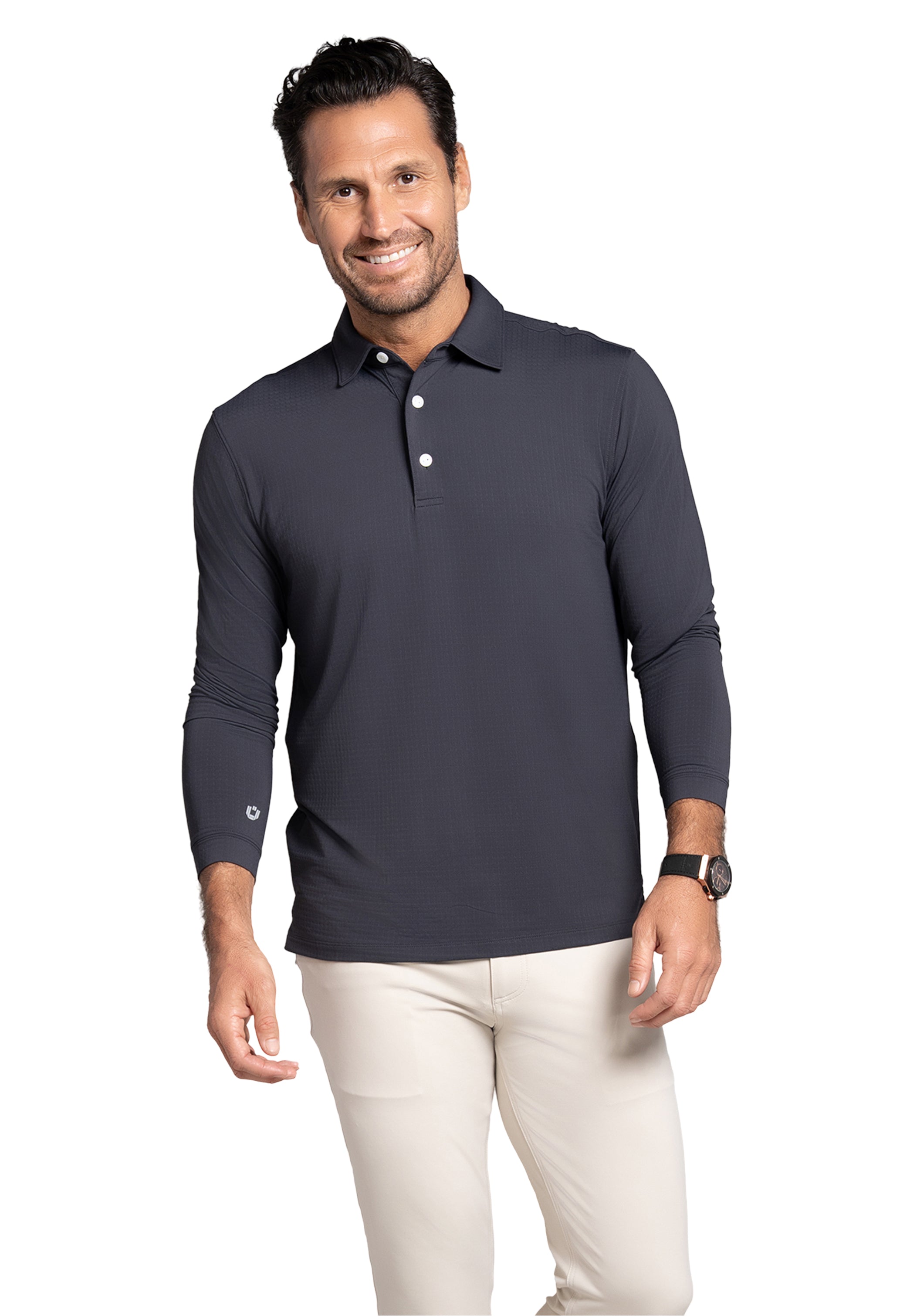 Long Sleeve Polo (Modern Fit)