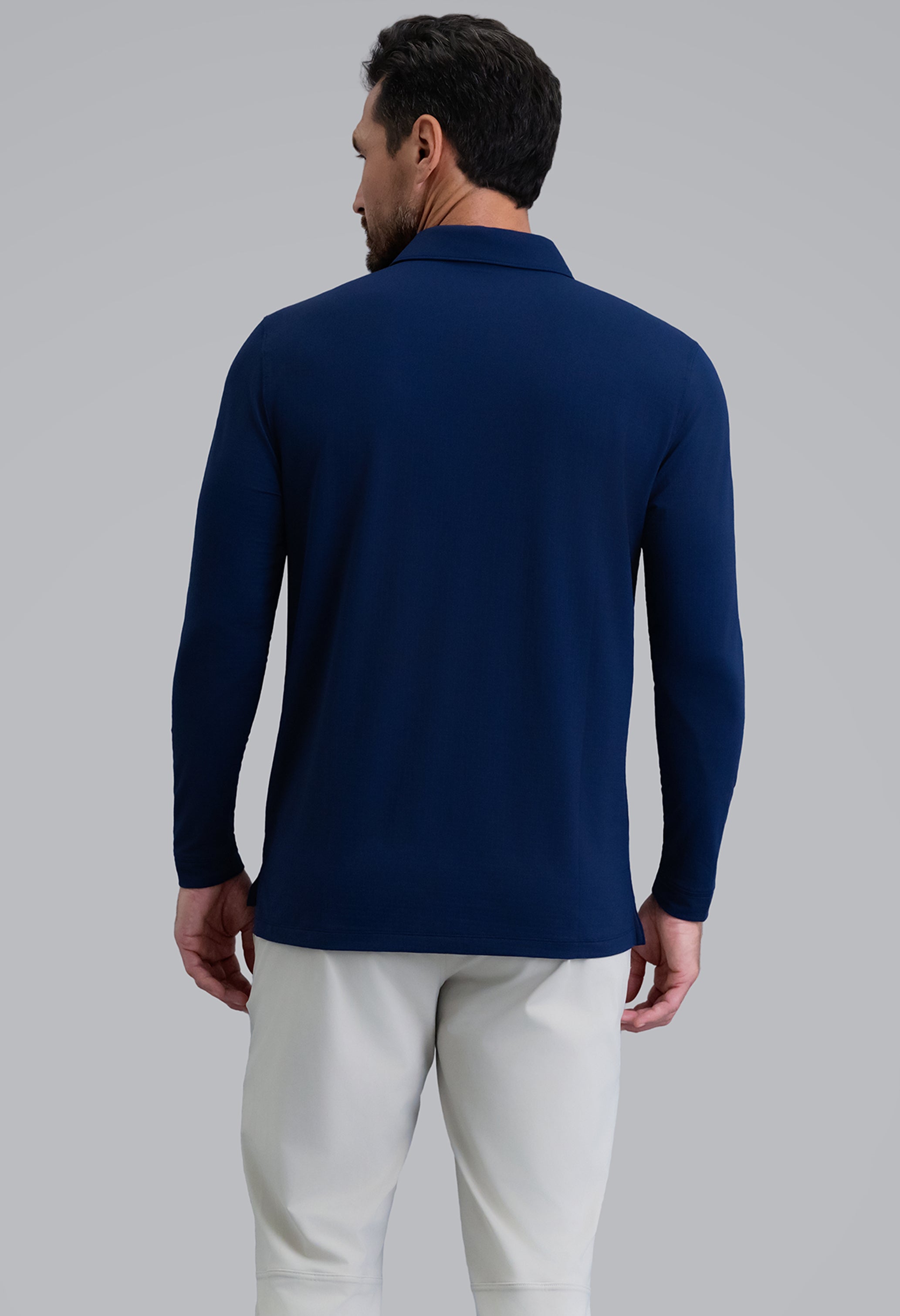 Long Sleeve Polo (Modern Fit)