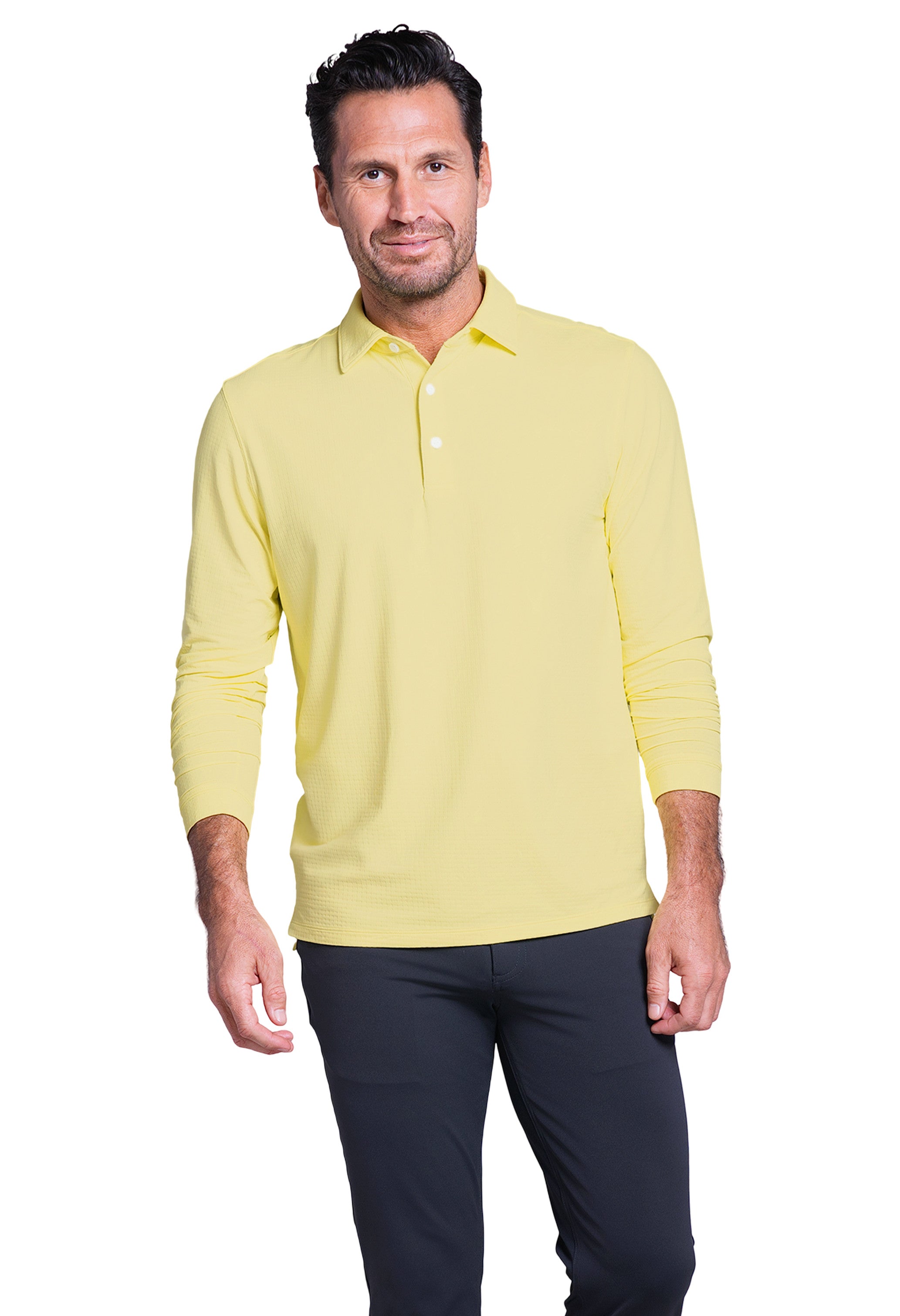 Long Sleeve Polo (Modern Fit)