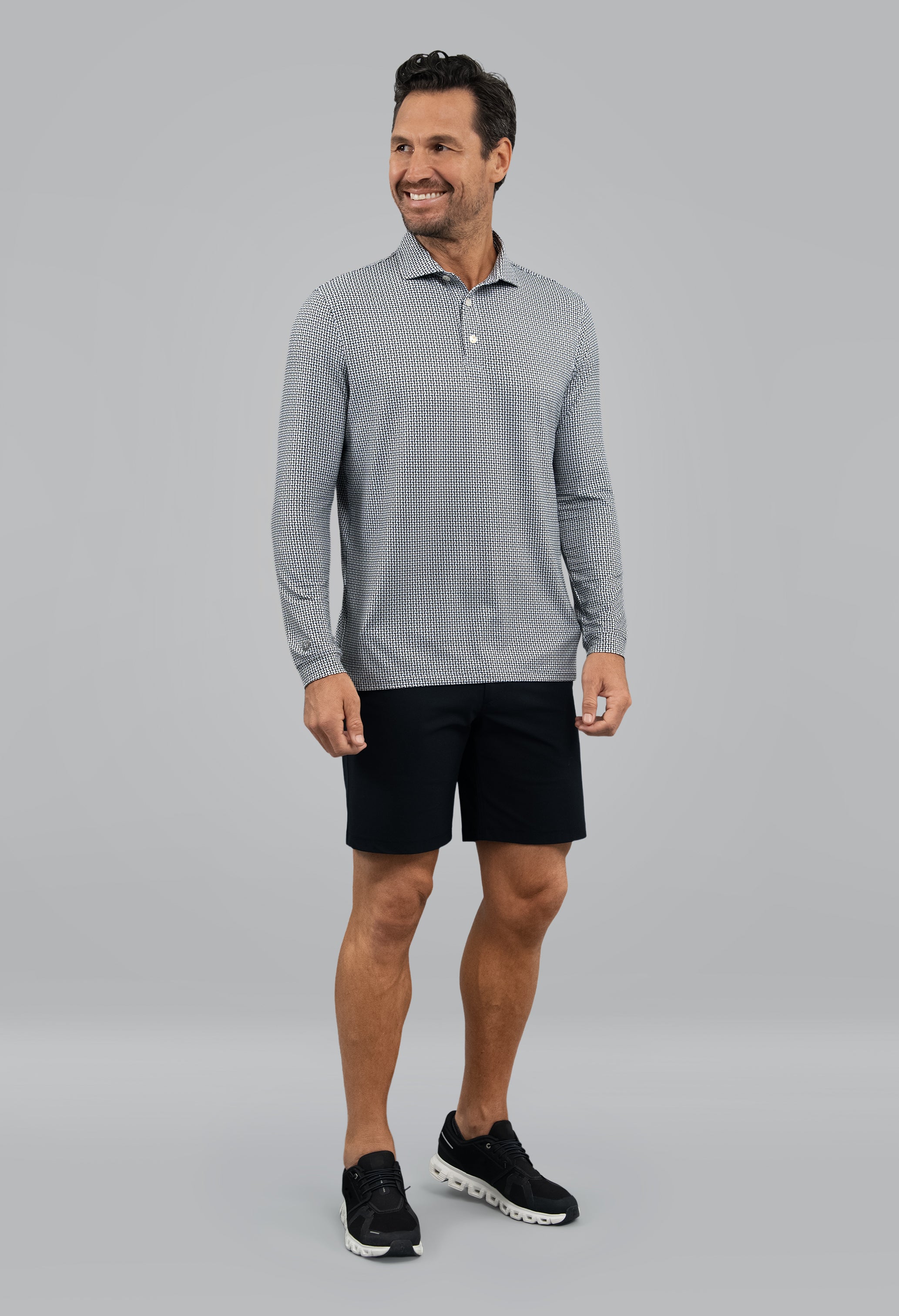 Landon Long Sleeve Polo