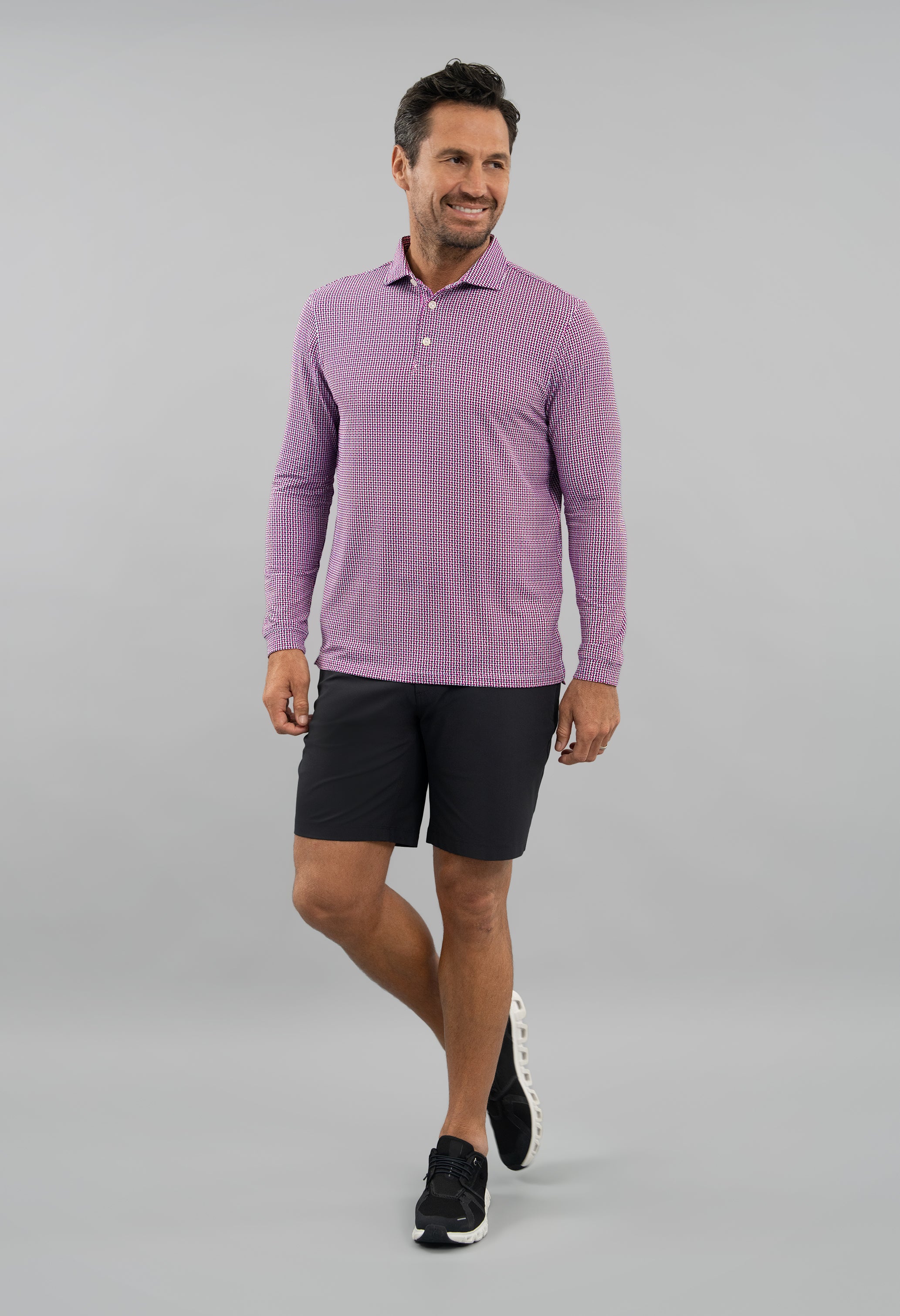 Landon Long Sleeve Polo
