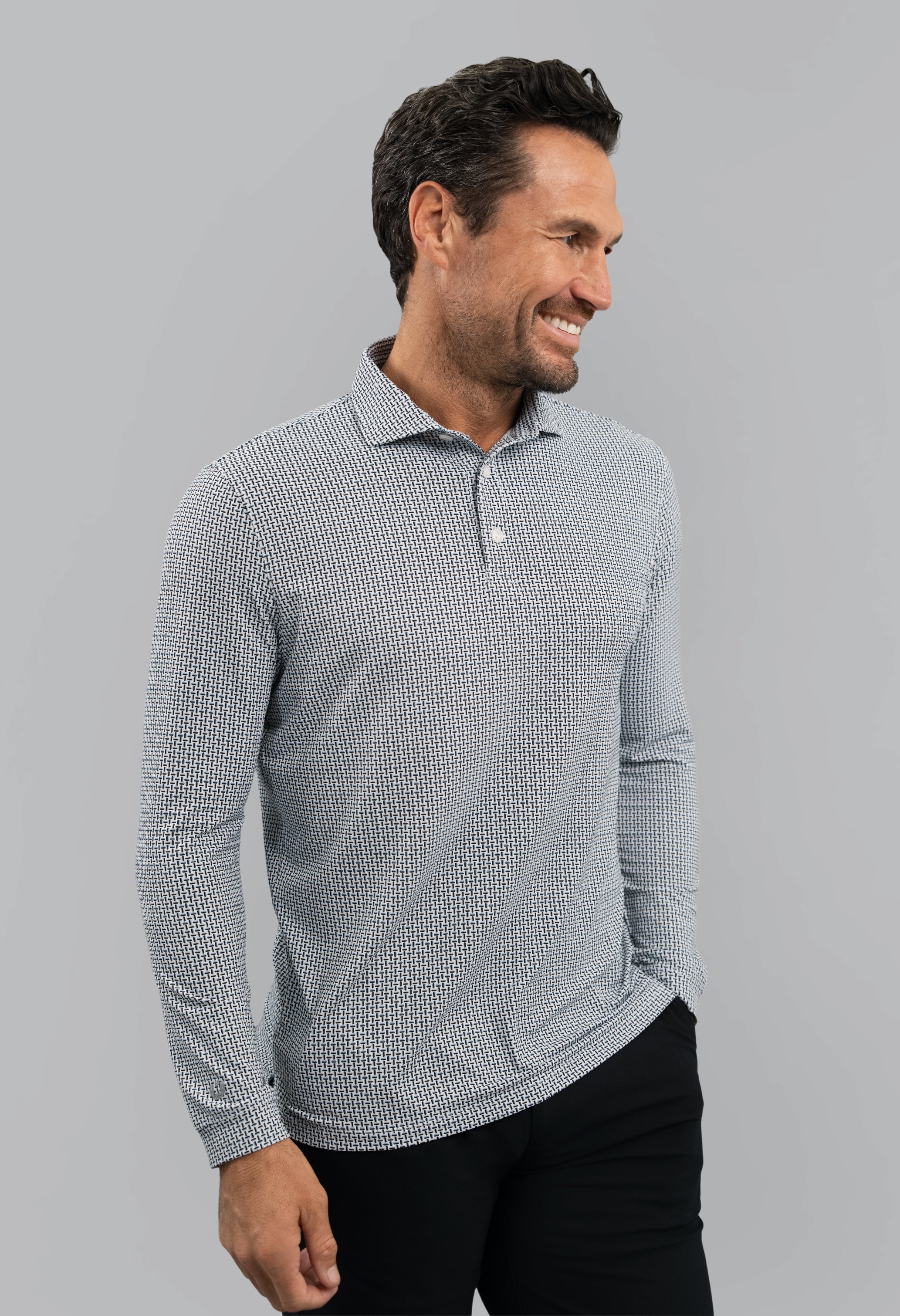 Landon Long Sleeve Polo