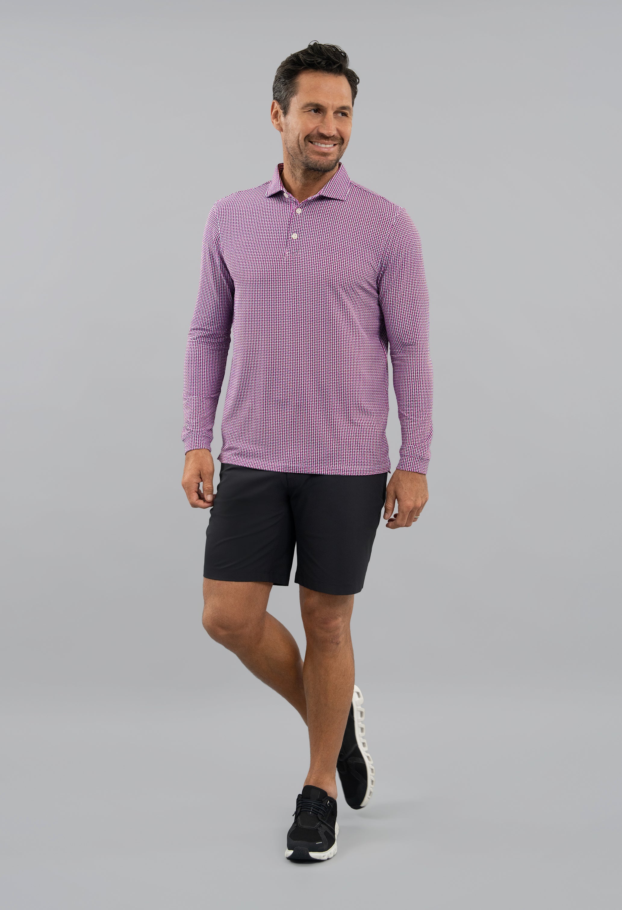 Landon Long Sleeve Polo