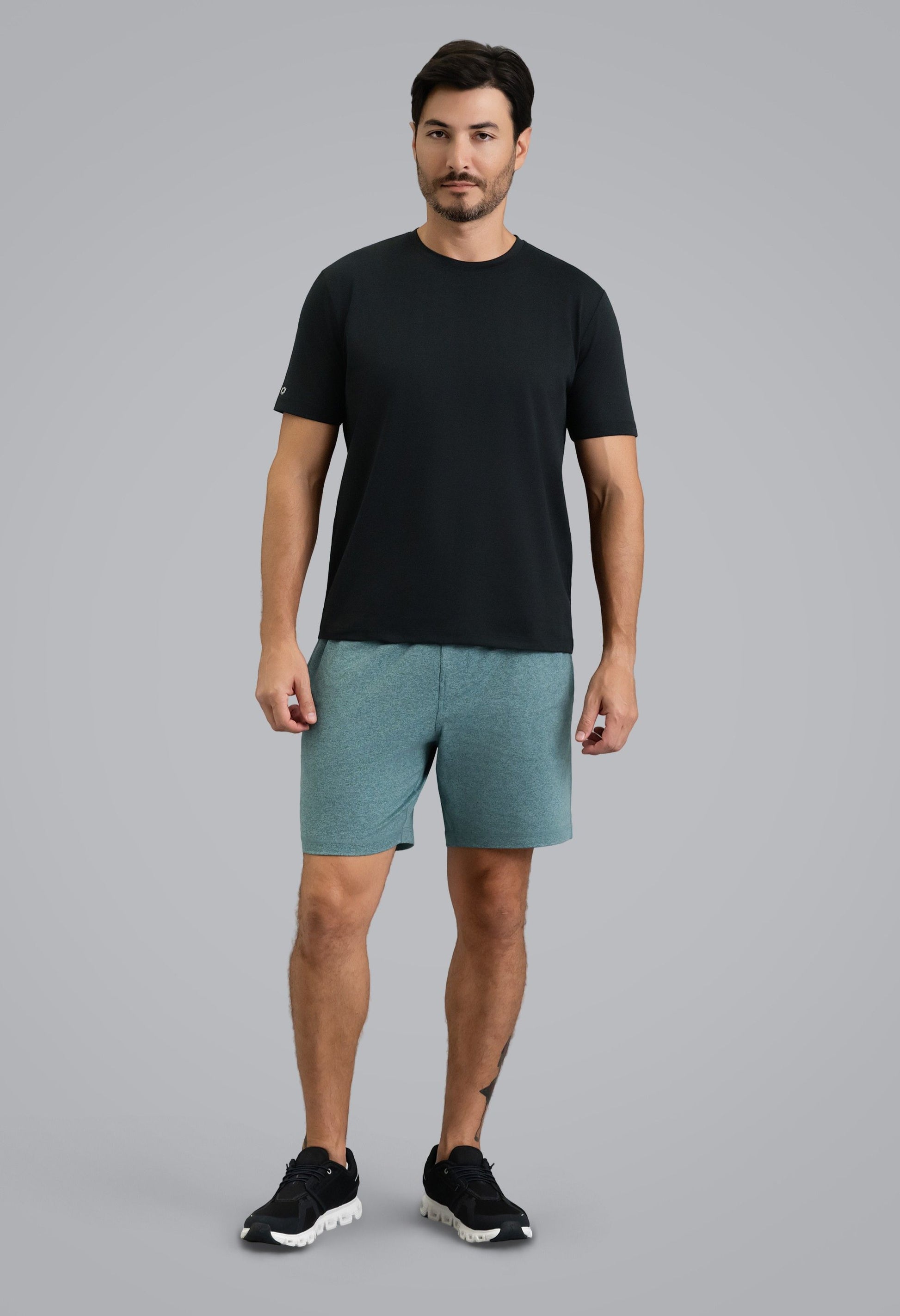 IBKÜL - Men's IBKomfortable Short Sleeve Tee - Color: Black Heather