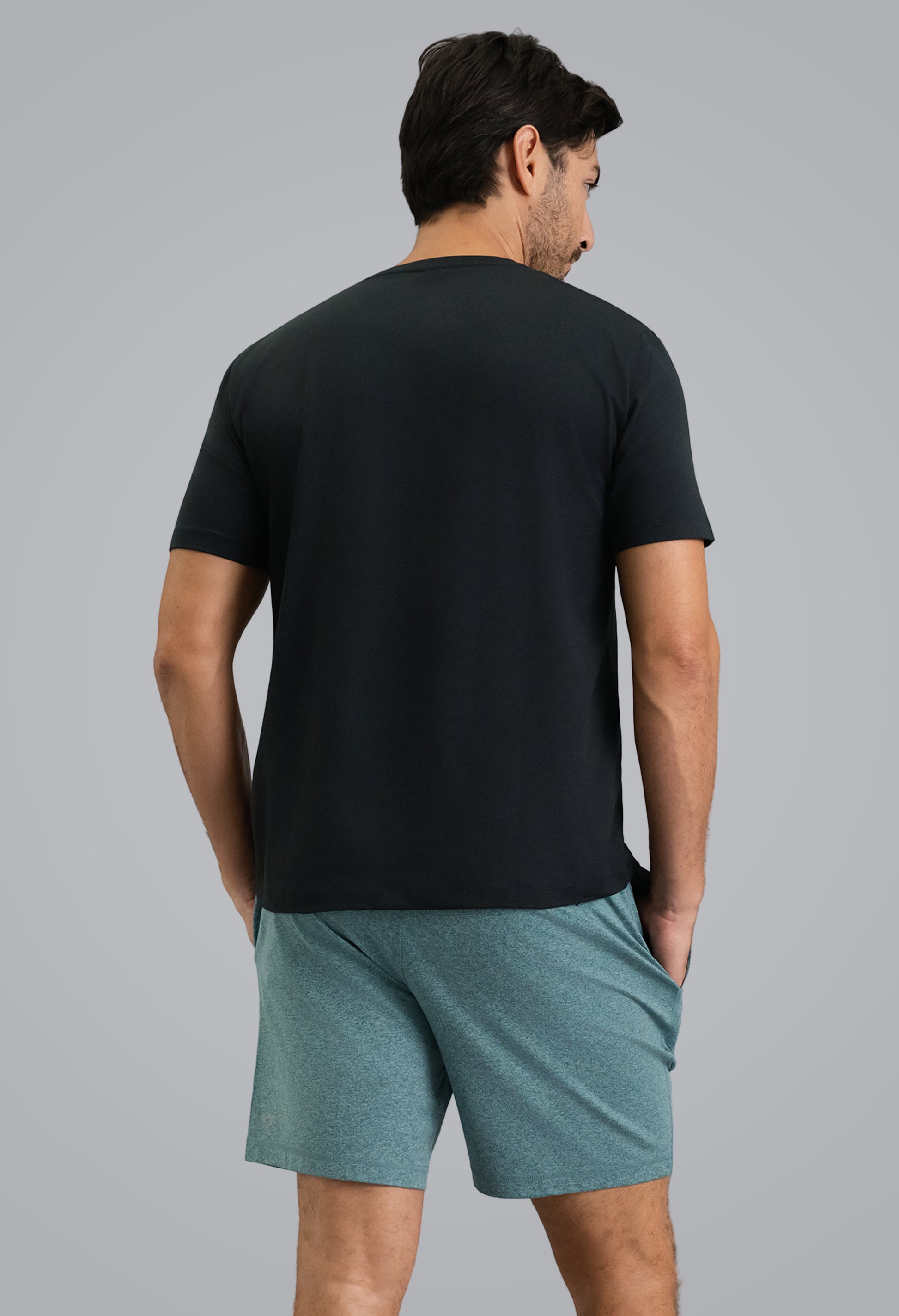 IBKÜL - Men's IBKomfortable Short Sleeve Tee - Color: Black Heather