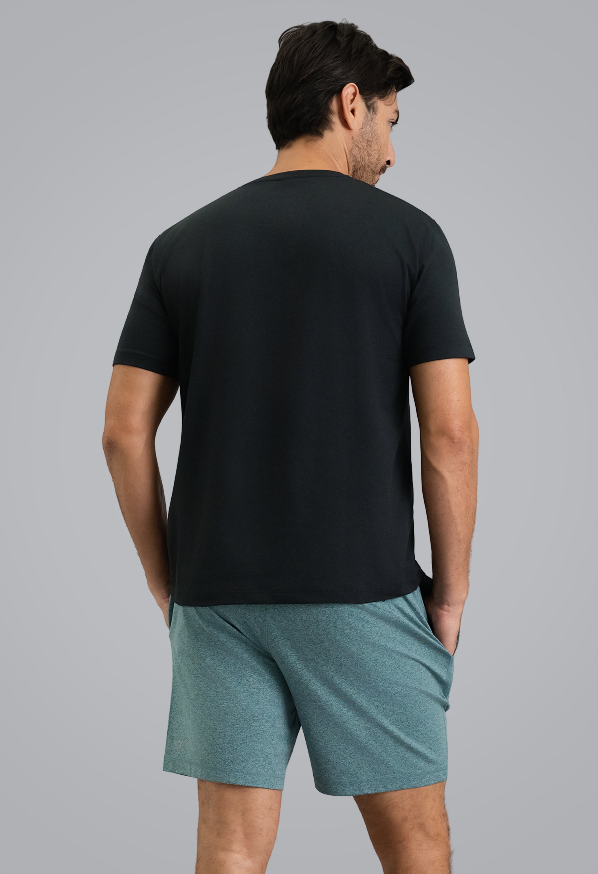 IBKÜL - Men's IBKomfortable Short Sleeve Tee - Color: Black Heather