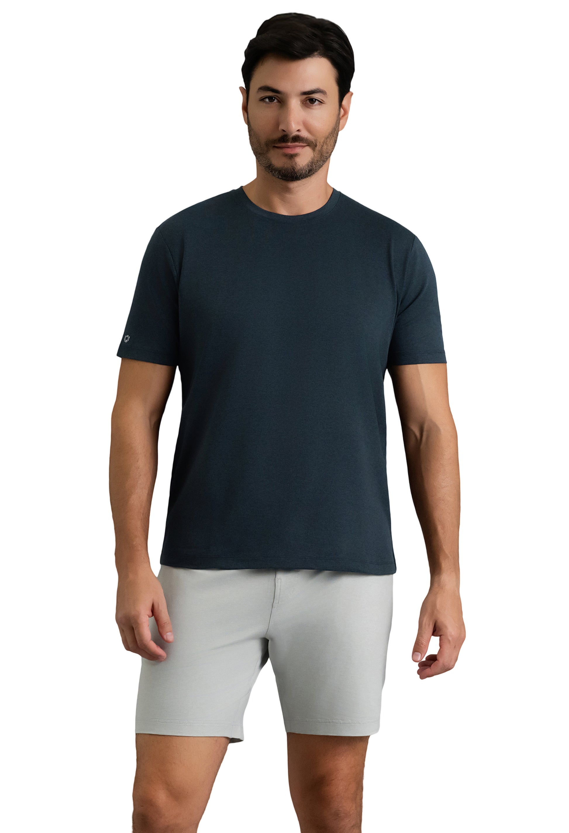 IBKÜL - Men's IBKomfortable Short Sleeve Tee - Color: Navy Heather