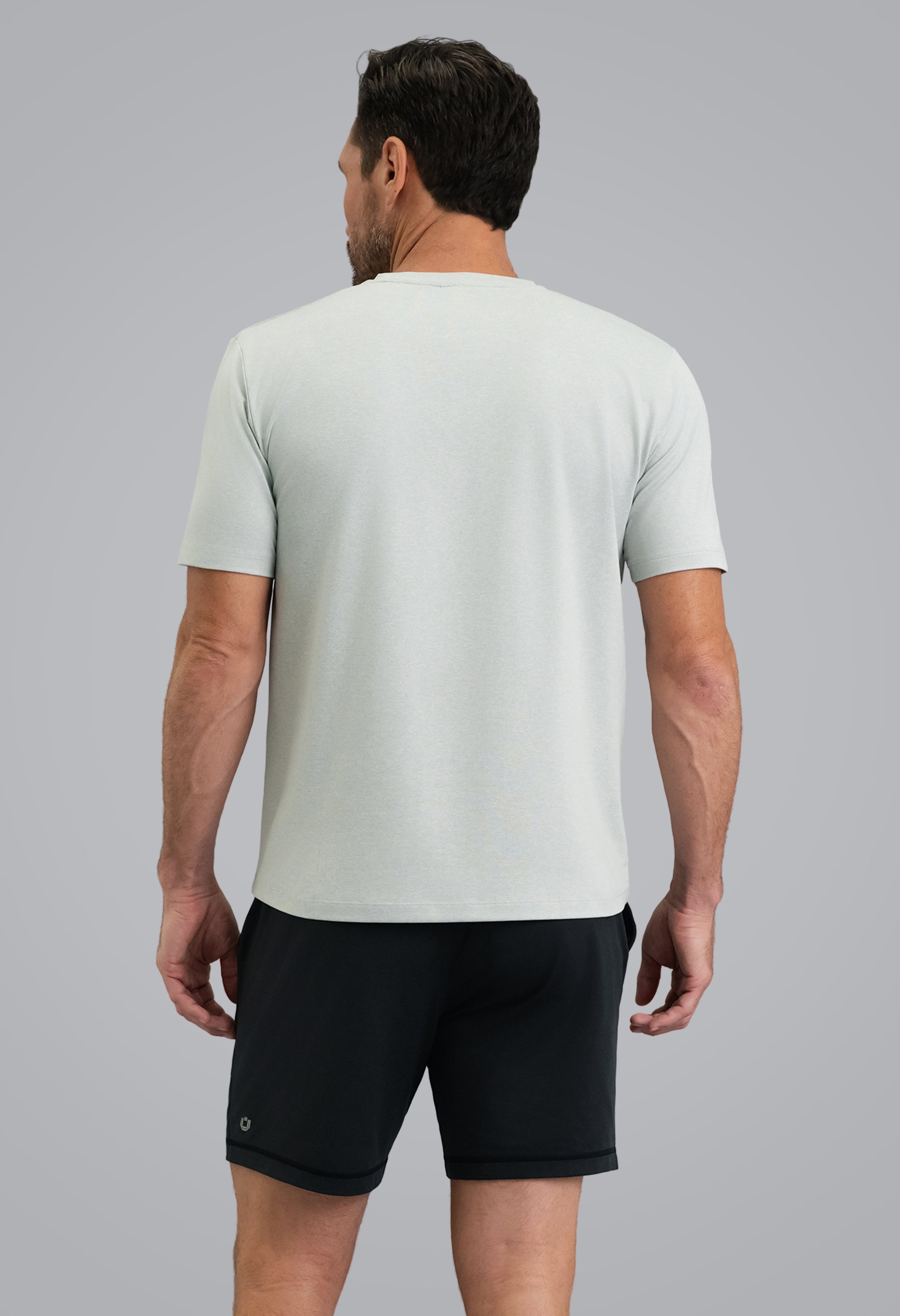 IBKÜL - Men's IBKomfortable Short Sleeve Tee - Color: Silver Heather