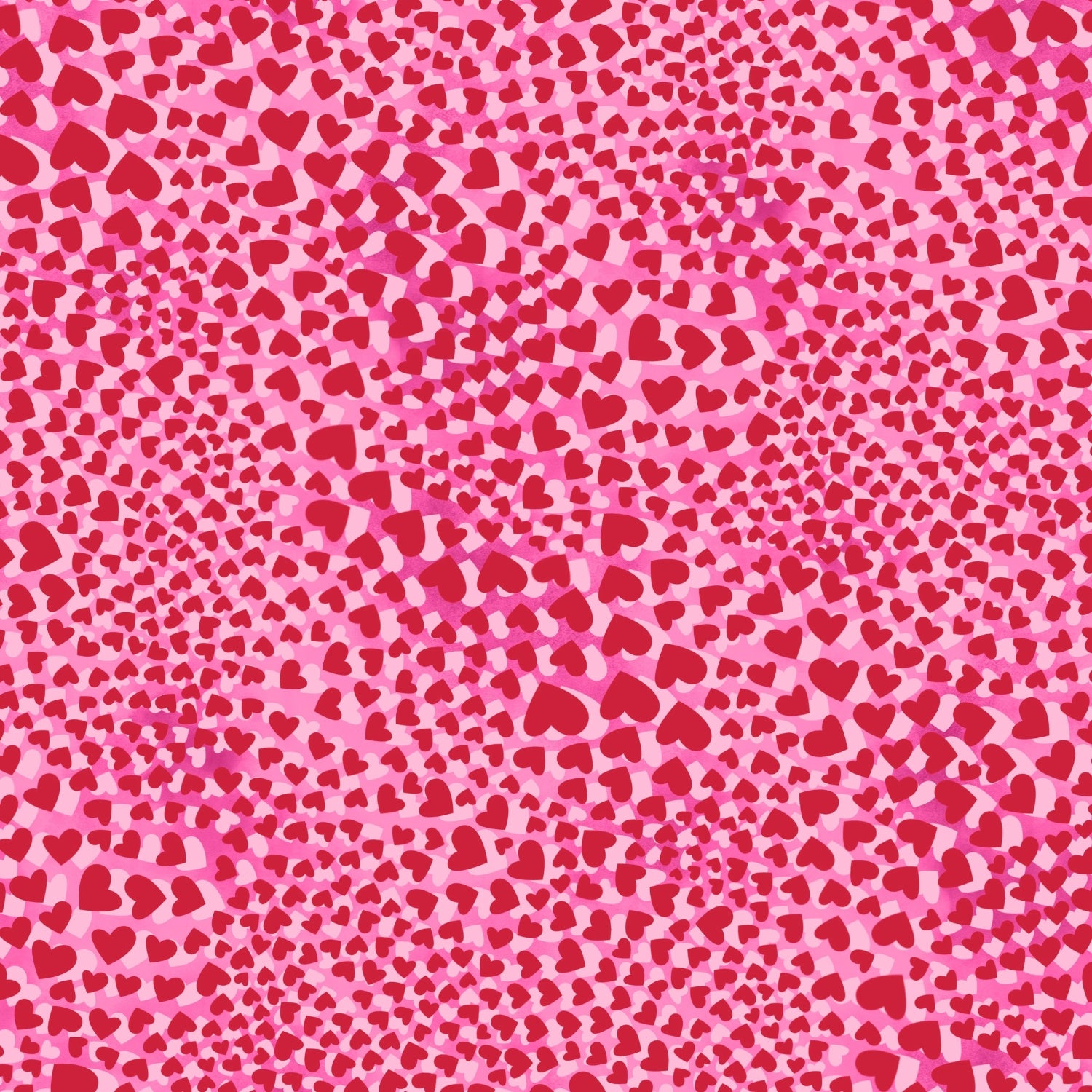 IBKÜL - Amanda Print Long Sleeve Mock Neck Top - Color: Red/Hot Pink