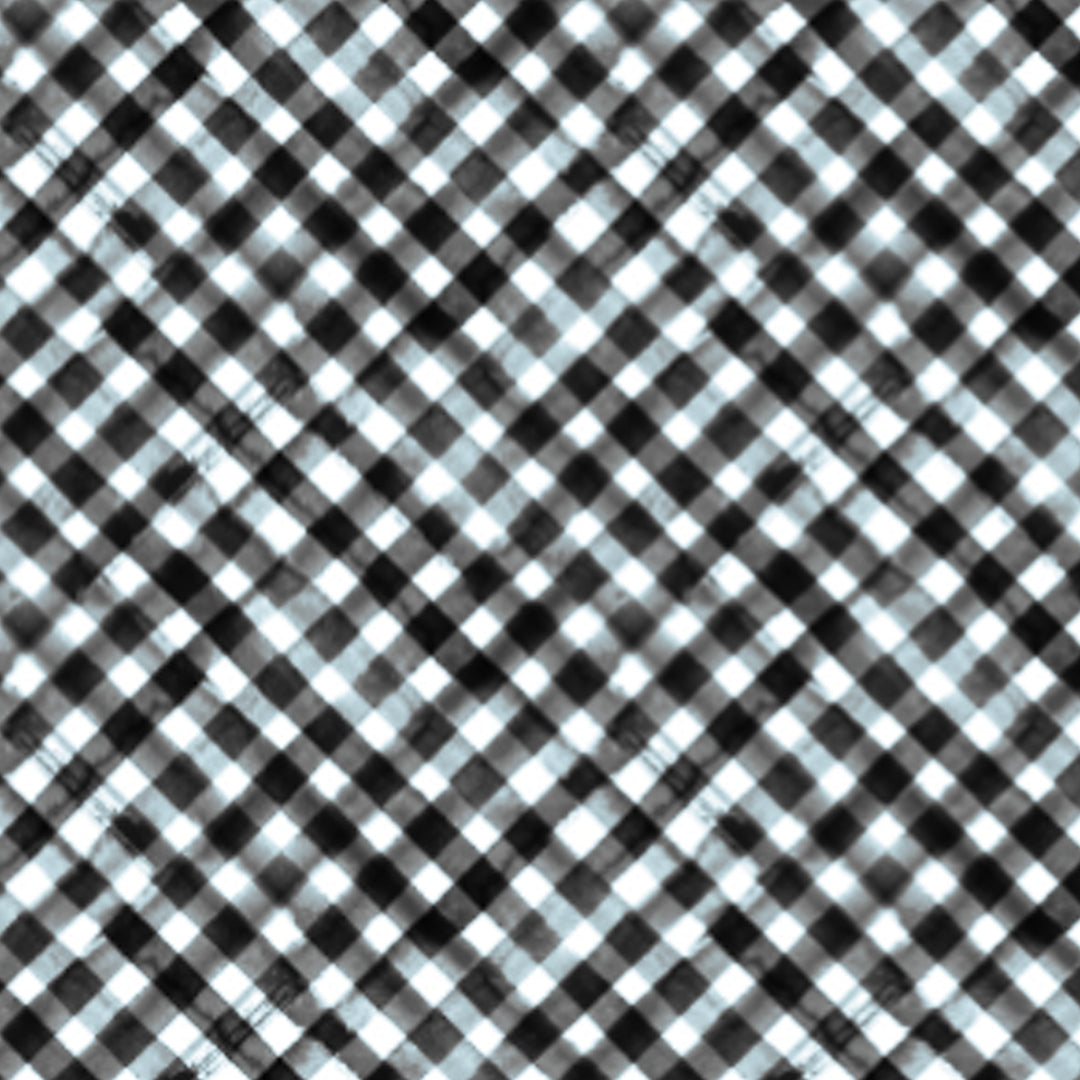 IBKÜL - Gingham Check Print Sleeveless Polo – 14876 - Color: Black/White