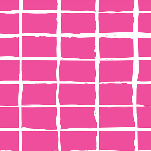 IBKÜL - Cordova Print Ruffle Trim Skort - 19495 - Color: Hot Pink/White