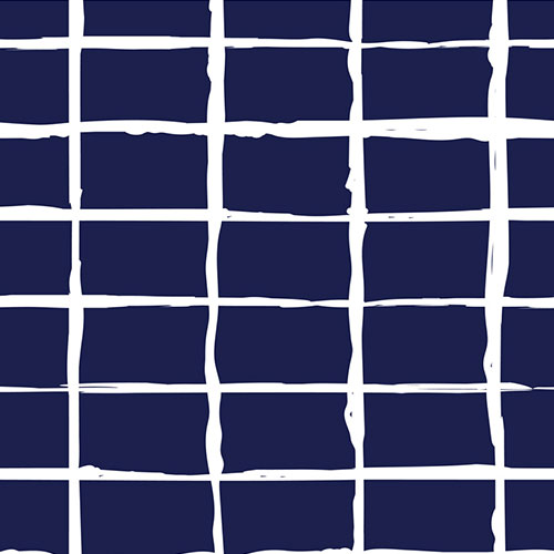 IBKÜL - Cordova Print Ruffle Trim Skort - 19495 - Color: Navy/White