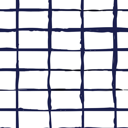 IBKÜL - Cordova Print Long Sleeve Mock Neck Top – 10495 - Color: White/Navy