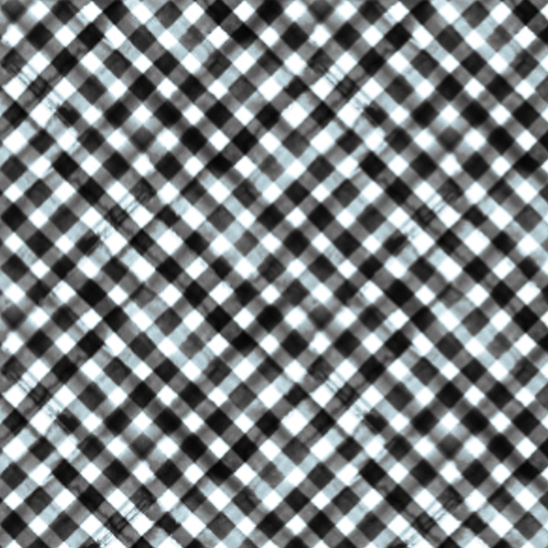 IBKÜL - Gingham Check Print Sleeveless Mock Dress – 58876 - Color: Black/White