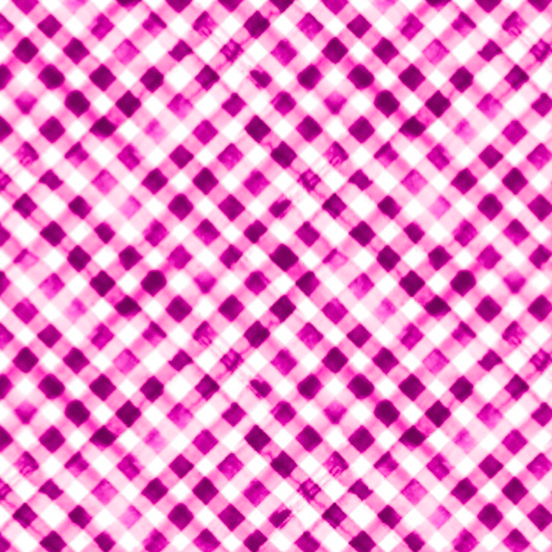 IBKÜL - Gingham Check Print Sleeveless Mock Dress – 58876 - Color: Hot Pink/White