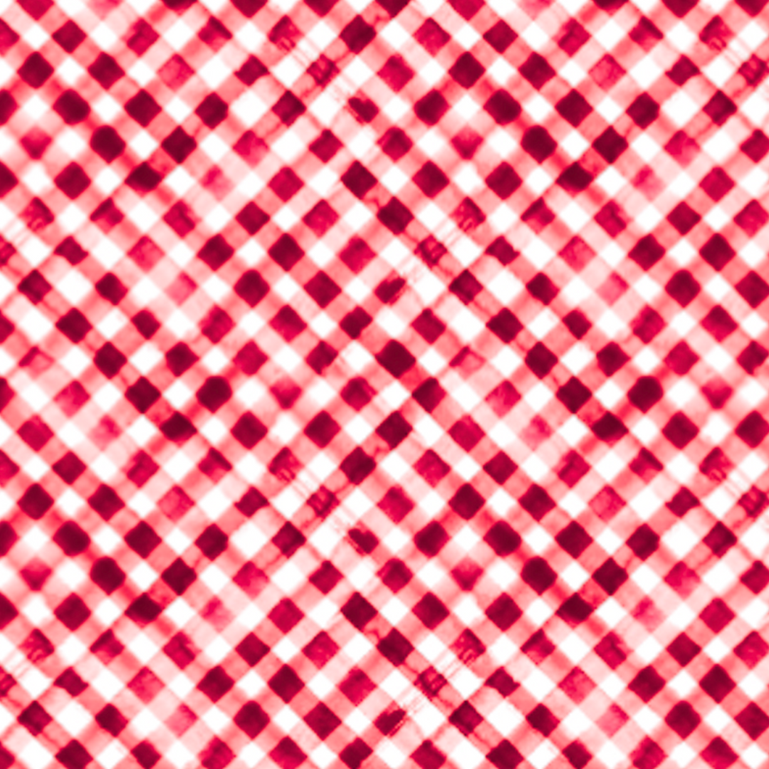 IBKÜL - Gingham Check Print Sleeveless Mock Dress – 58876 - Color: Red/White