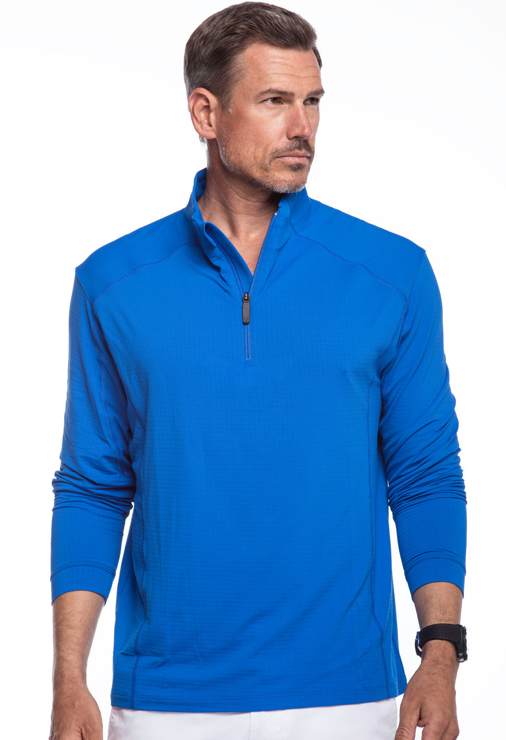 Long Sleeve Mock Neck Pullover (Modern Fit)
