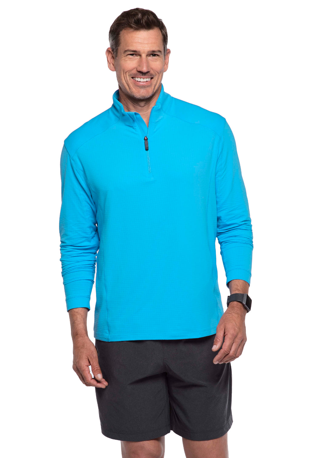 Long Sleeve Mock Neck Pullover (Modern Fit)