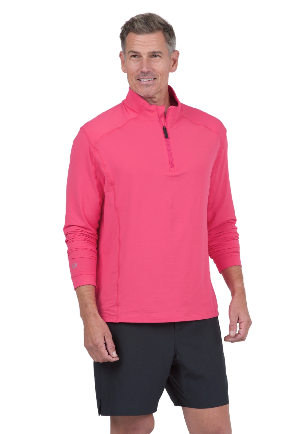 Long Sleeve Mock Neck Pullover (Modern Fit)