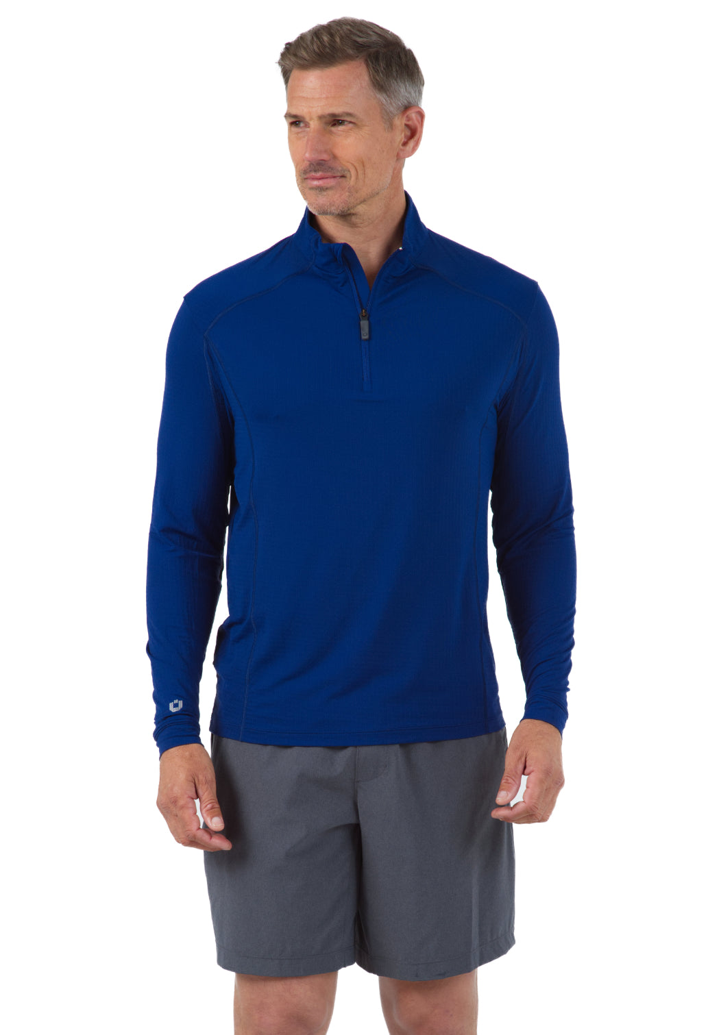 Long Sleeve Mock Neck Pullover (Modern Fit)