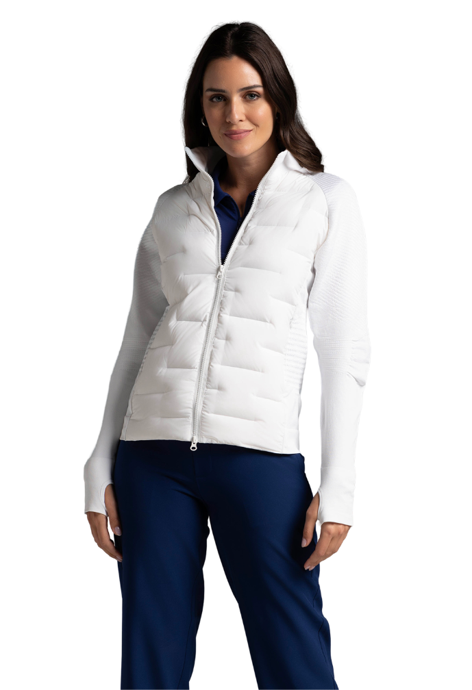 IBKÜL - Solid Puff Jacket - 32000 - Color: White