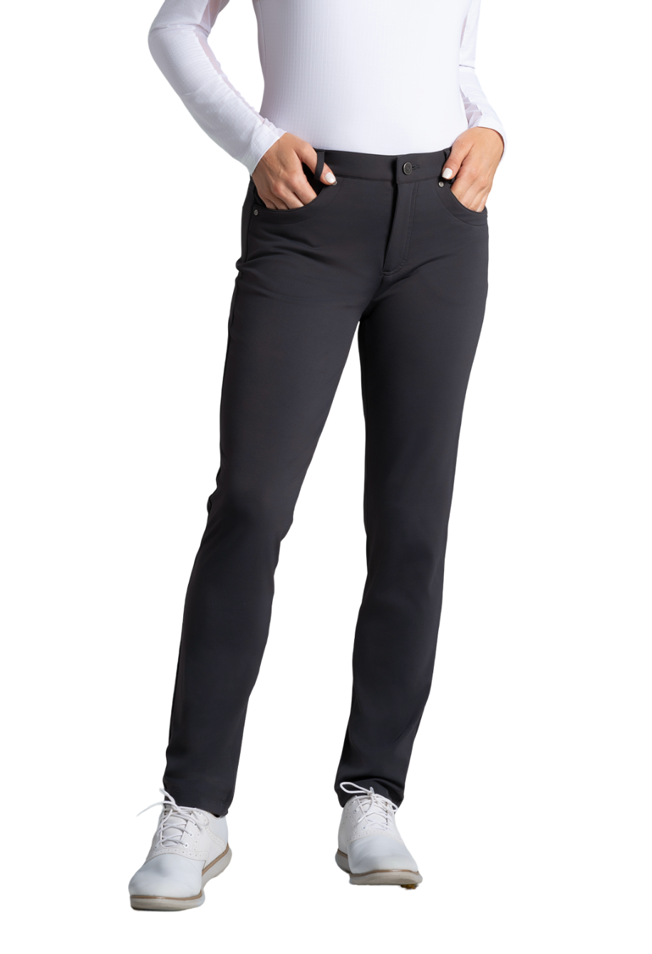 IBKÜL - 5 Pocket Performance Pant - 75002 - Color: Charcoal