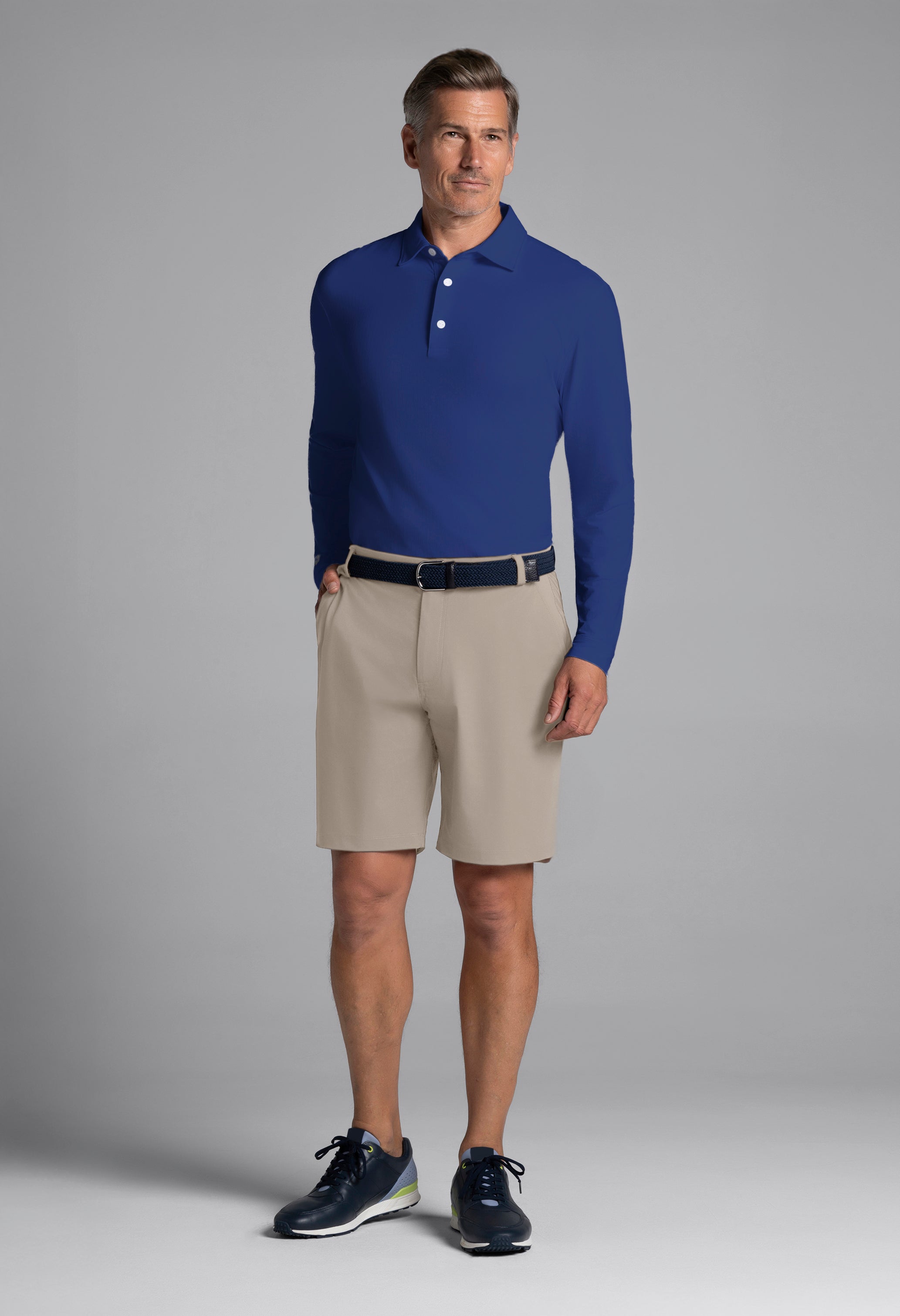 Men's Pull on Tailored Shorts