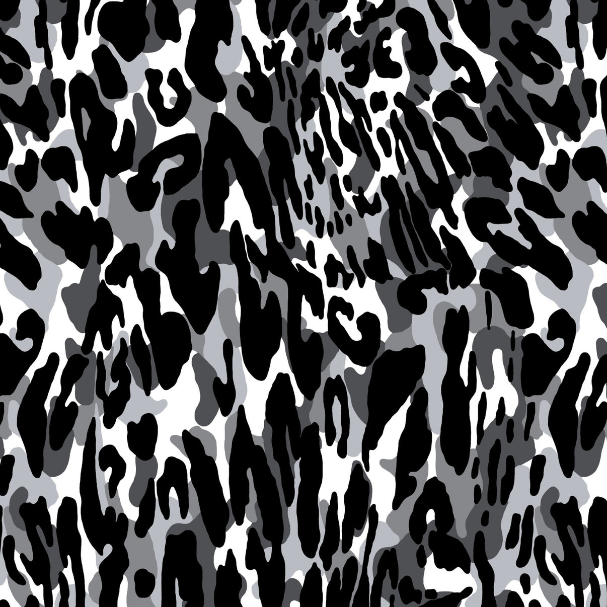 IBKÜL - Karen Print Ruched Elbow Sleeve Mandarin Collar Top - Color: Black/Grey