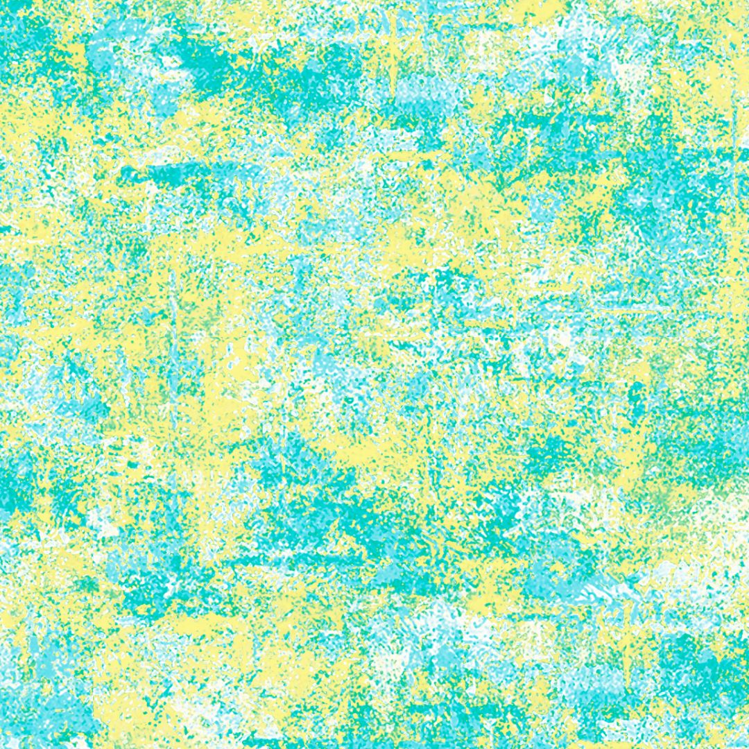 IBKÜL - Kate Long Sleeve Mock Neck Top - Color: Lemonade/Seafoam