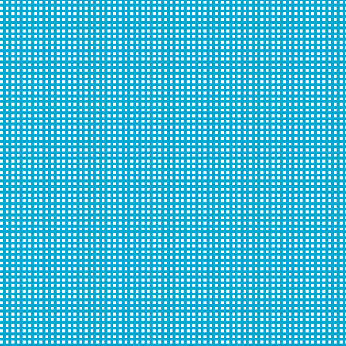 IBKÜL - Mini Check Print Long Sleeve Mock Neck Top - 10754 - Color: Turq/White