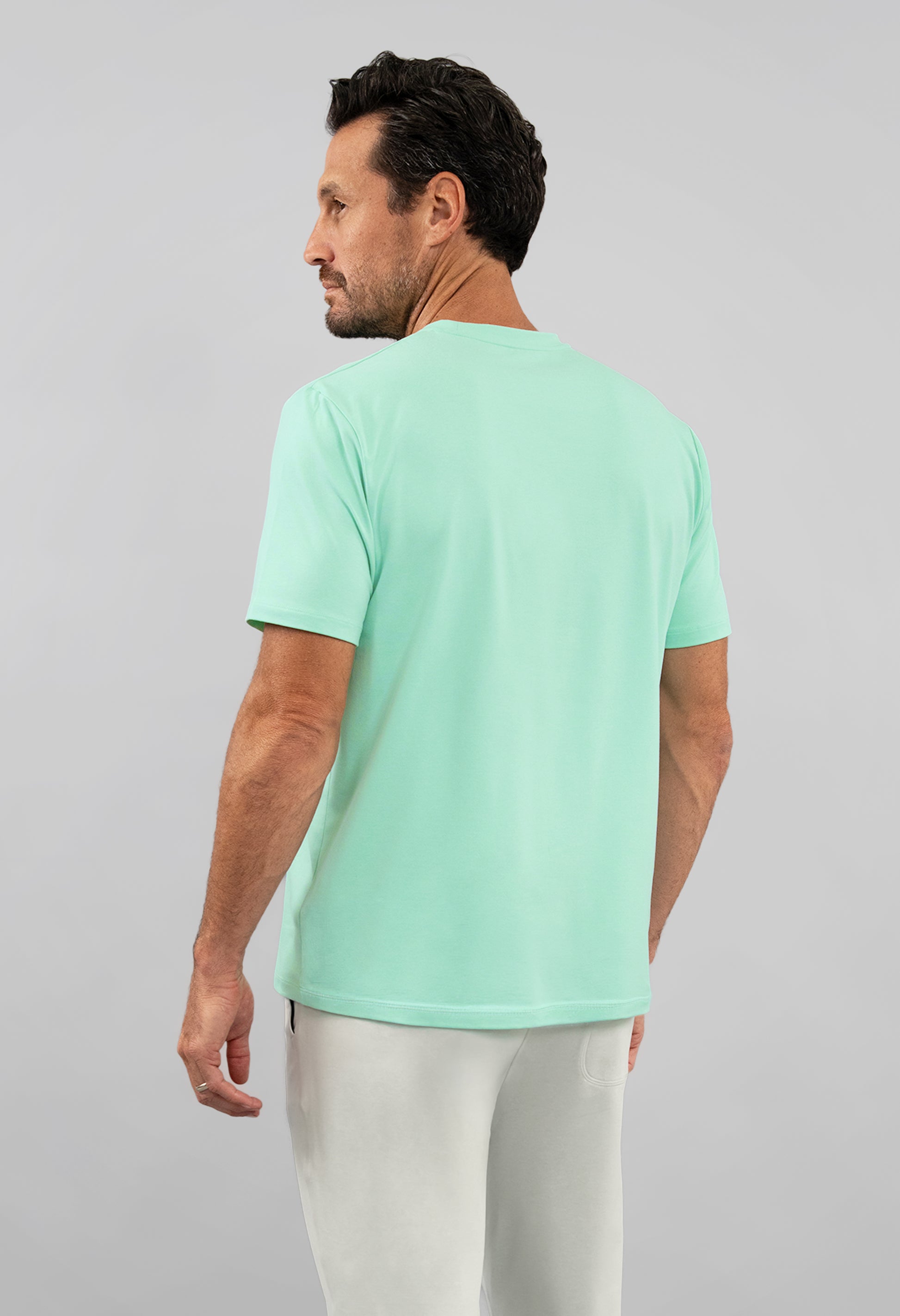 IBKÜL - Men's IBKomfortable Drawstring Jogger - Color: Pool Party Heather