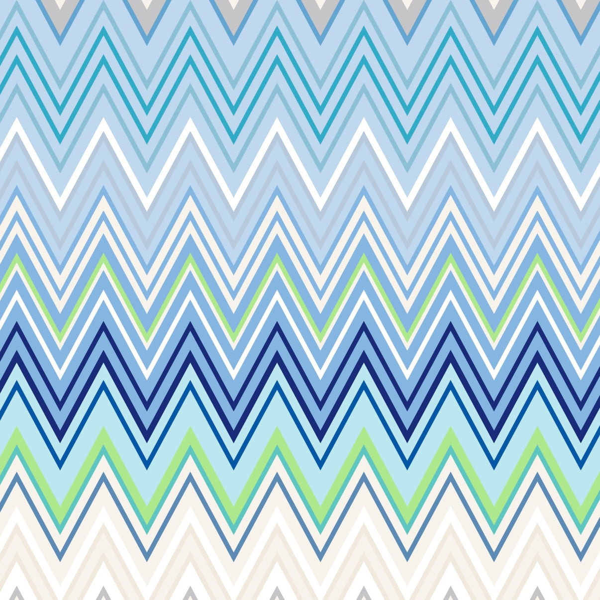 IBKÜL - Susan Print ¾ Sleeve Drawstring Dress - Color: Seafoam Multi