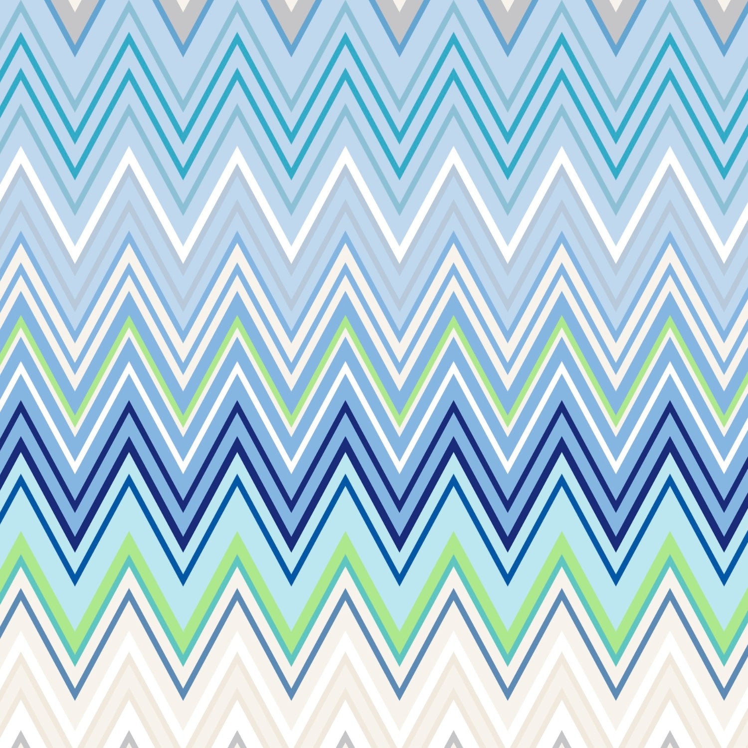 IBKÜL - Susan Print ¾ Sleeve Drawstring Dress - Color: Seafoam Multi