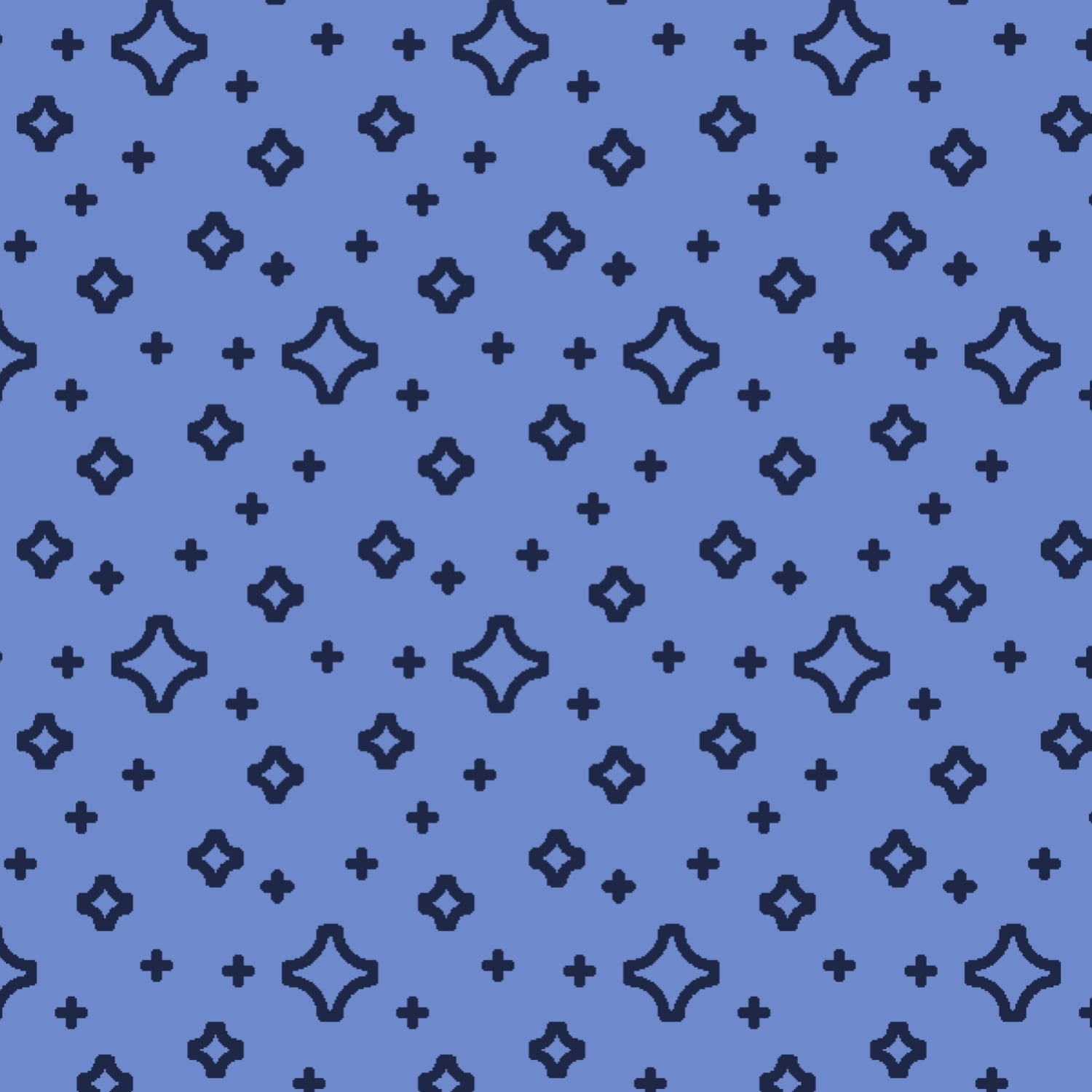 IBKÜL - Twinkle Twinkle Print Long Sleeve Polo (Modern Fit) - Color: Peri/Ink