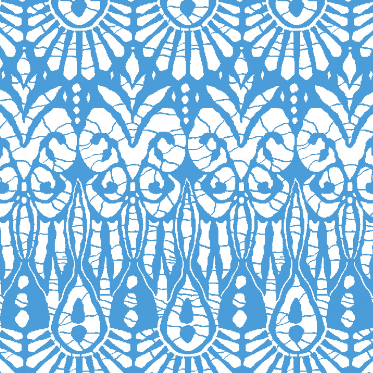 IBKÜL - Barbara Print Sleeveless Mock Dress – 58086 - Color: Peri/White