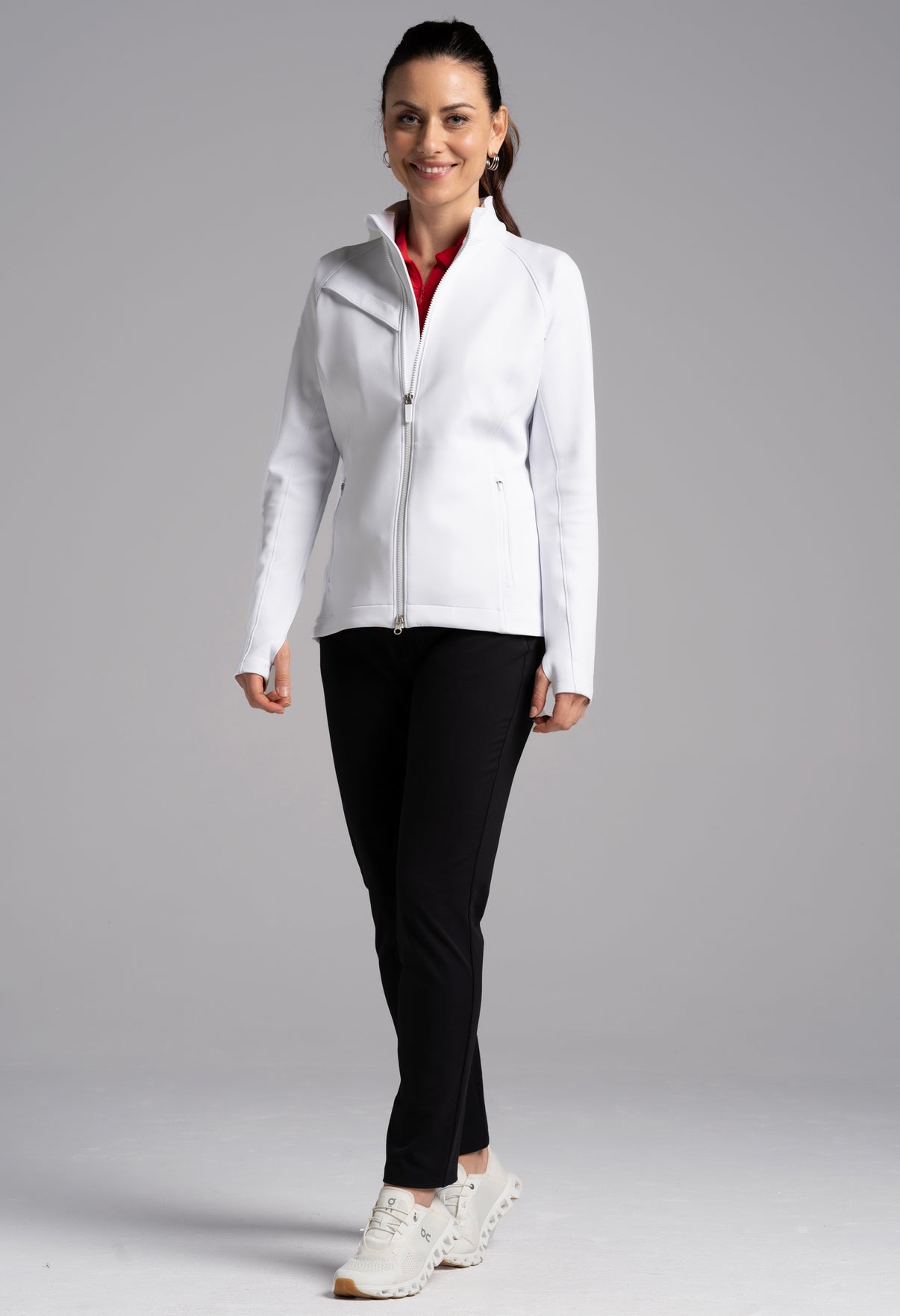 IBKÜL - Women's Solid Jacket - 71000 - Color: White