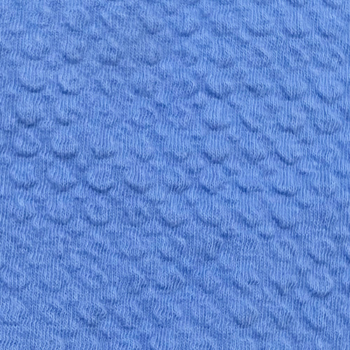 IBKÜL - Solid Popcorn Stitch Asymmetrical Zip Pullover - 64000 - Color: Peri