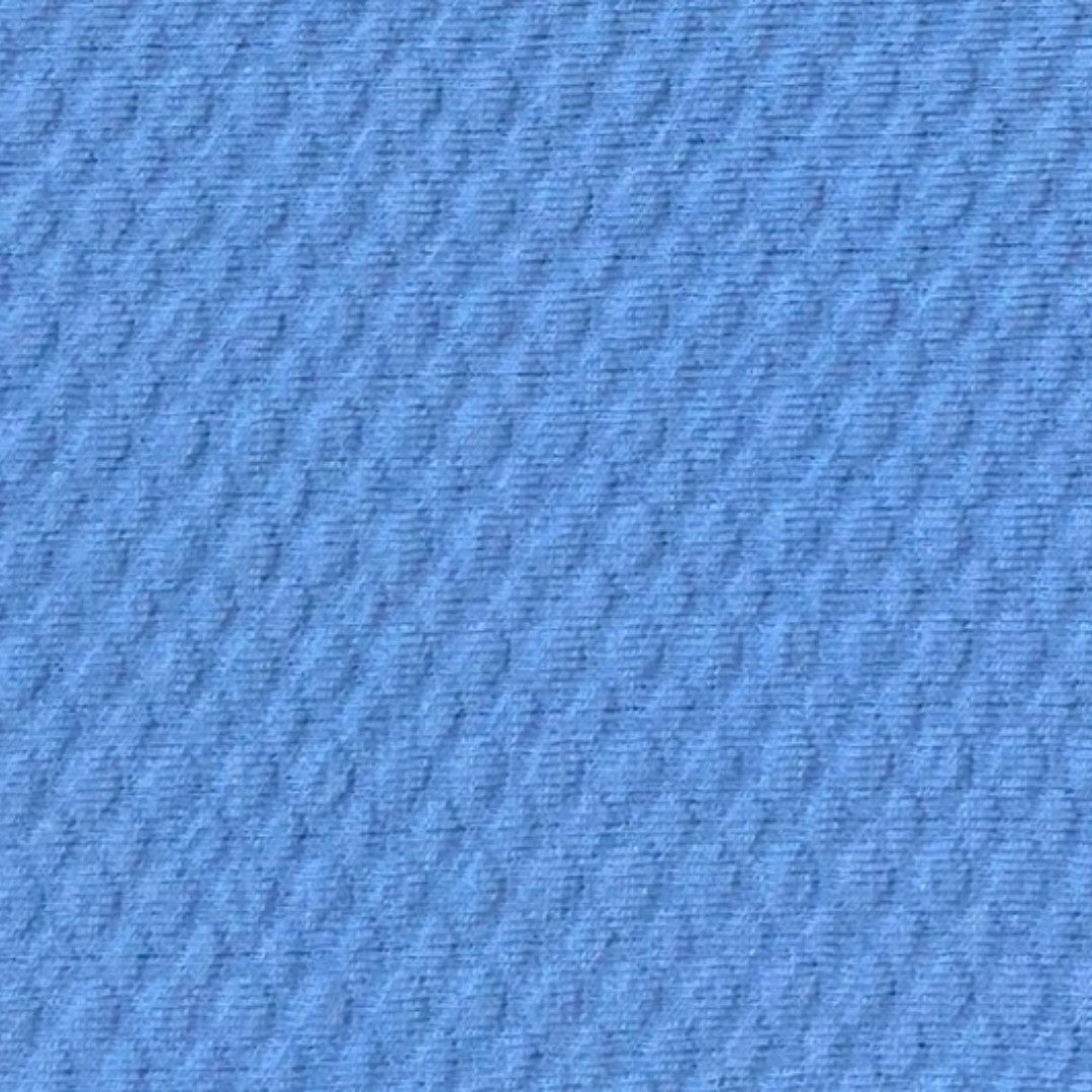 IBKÜL - Solid Popcorn Stitch Zip Mock Pullover - 95001 - Color: Peri