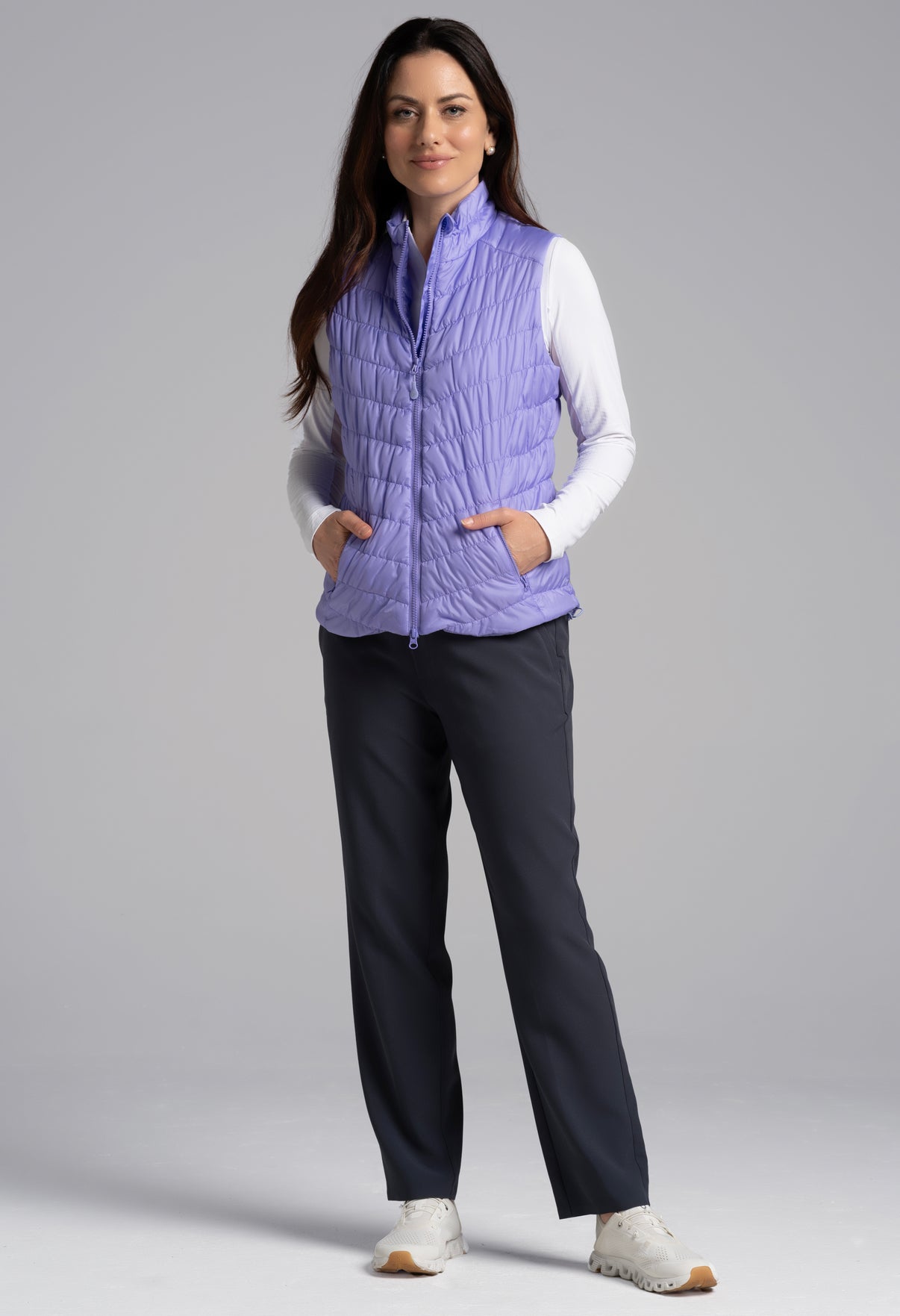 IBKÜL - Solid Vest - 31000 - Color: Lavender