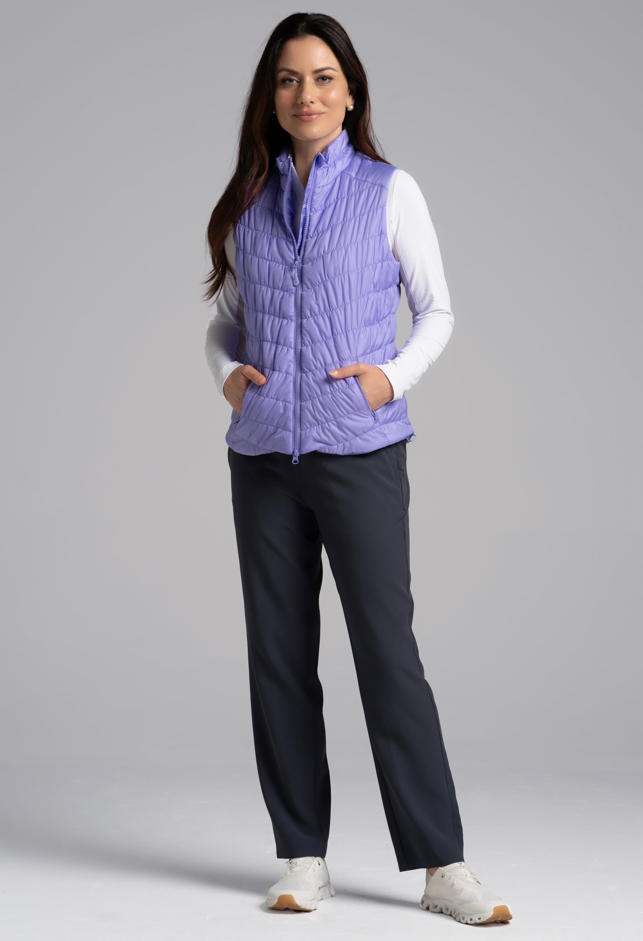 IBKÜL - Solid Vest - 31000 - Color: Lavender