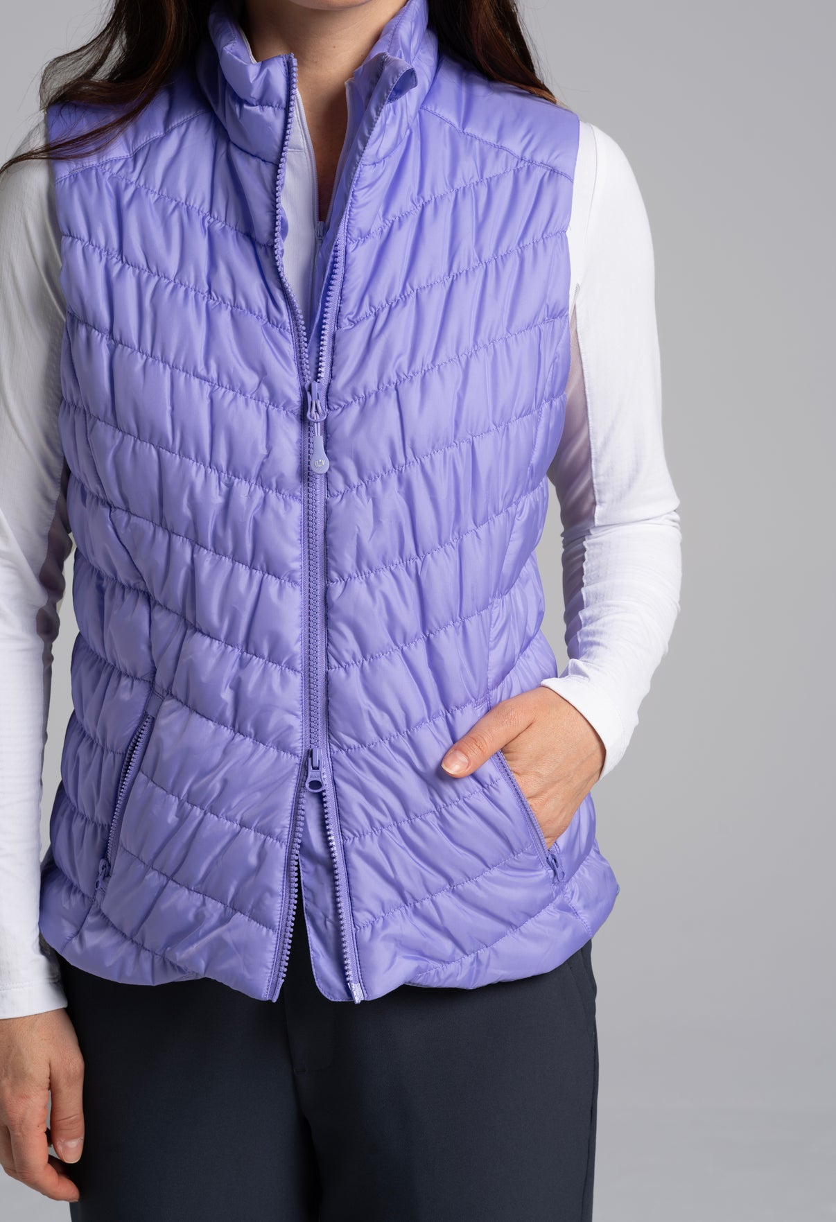 IBKÜL - Solid Vest - 31000 - Color: Lavender