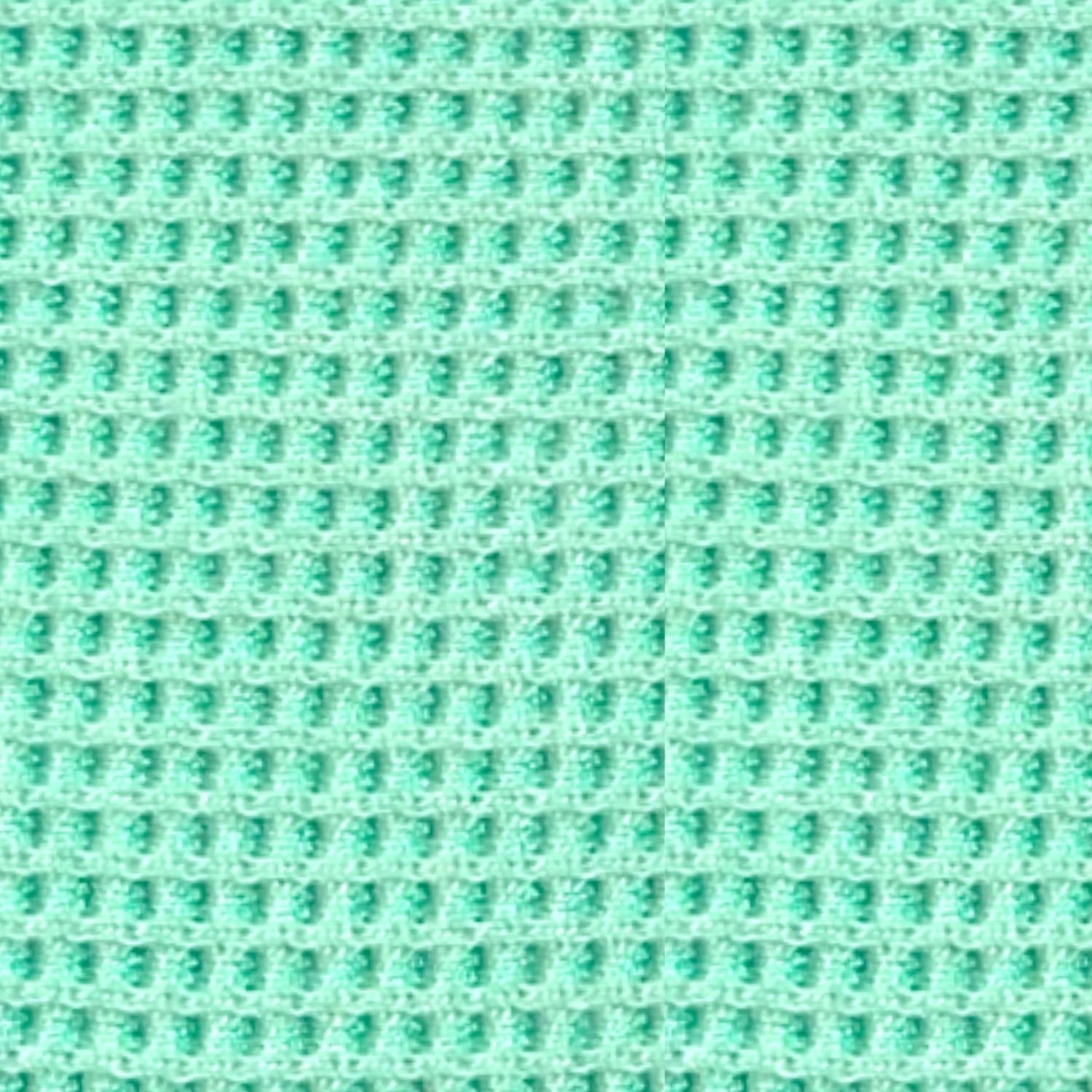 IBKÜL - Waffle Knit Hoody - Color: Pool Party Heather
