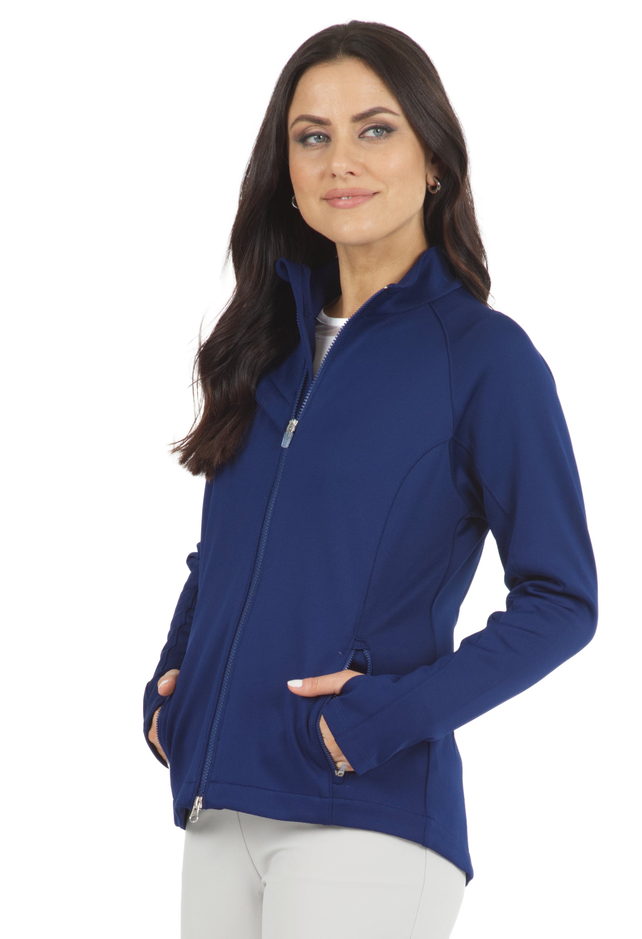IBKÜL - Women's Solid Jacket - 71000 - Color: Midnight